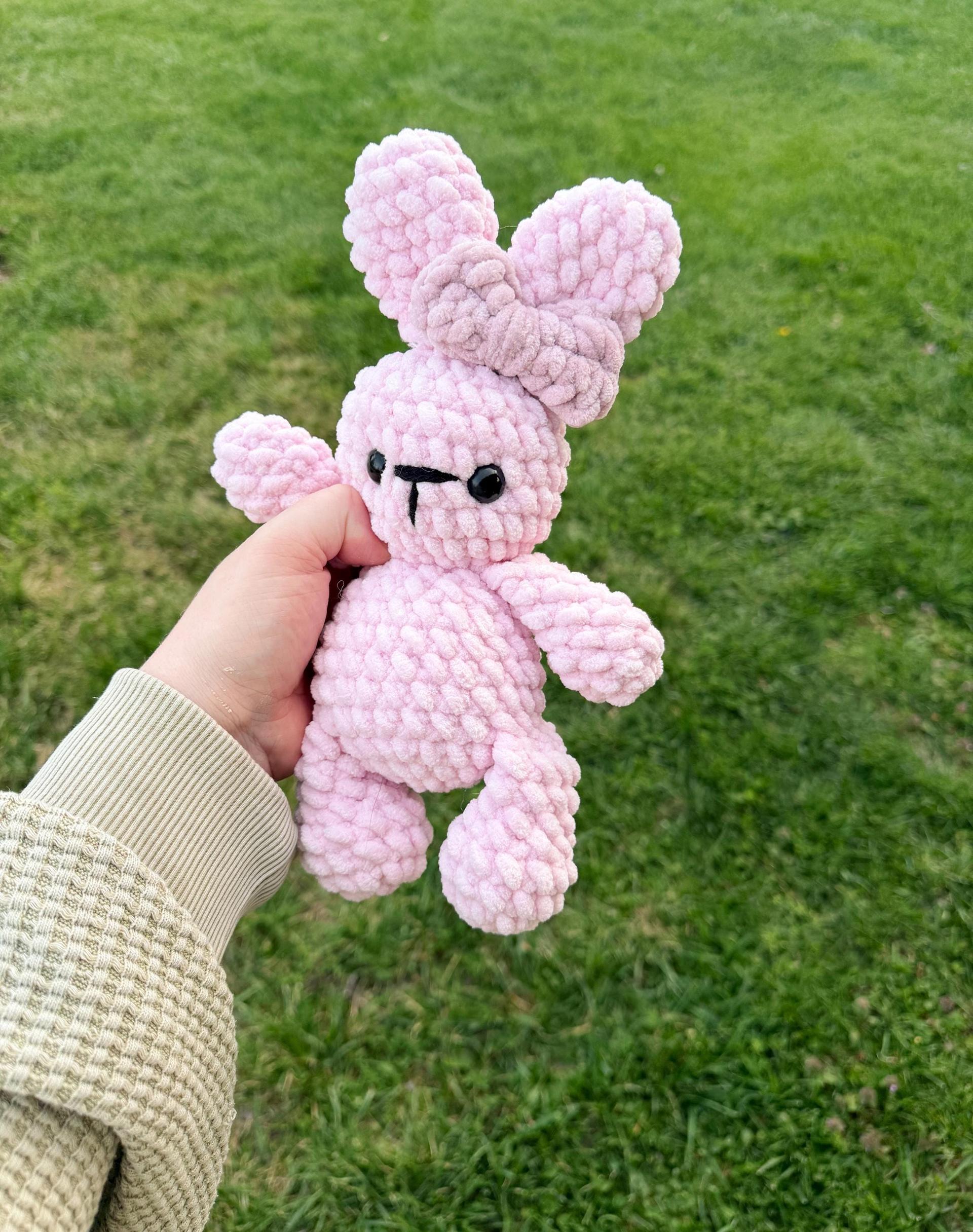 bun bun the bunny | crochet bunny pattern, amigurumi bunny, amigurumi, pattern, low sew, crochet rabbit, crochet spring thumbnail 5