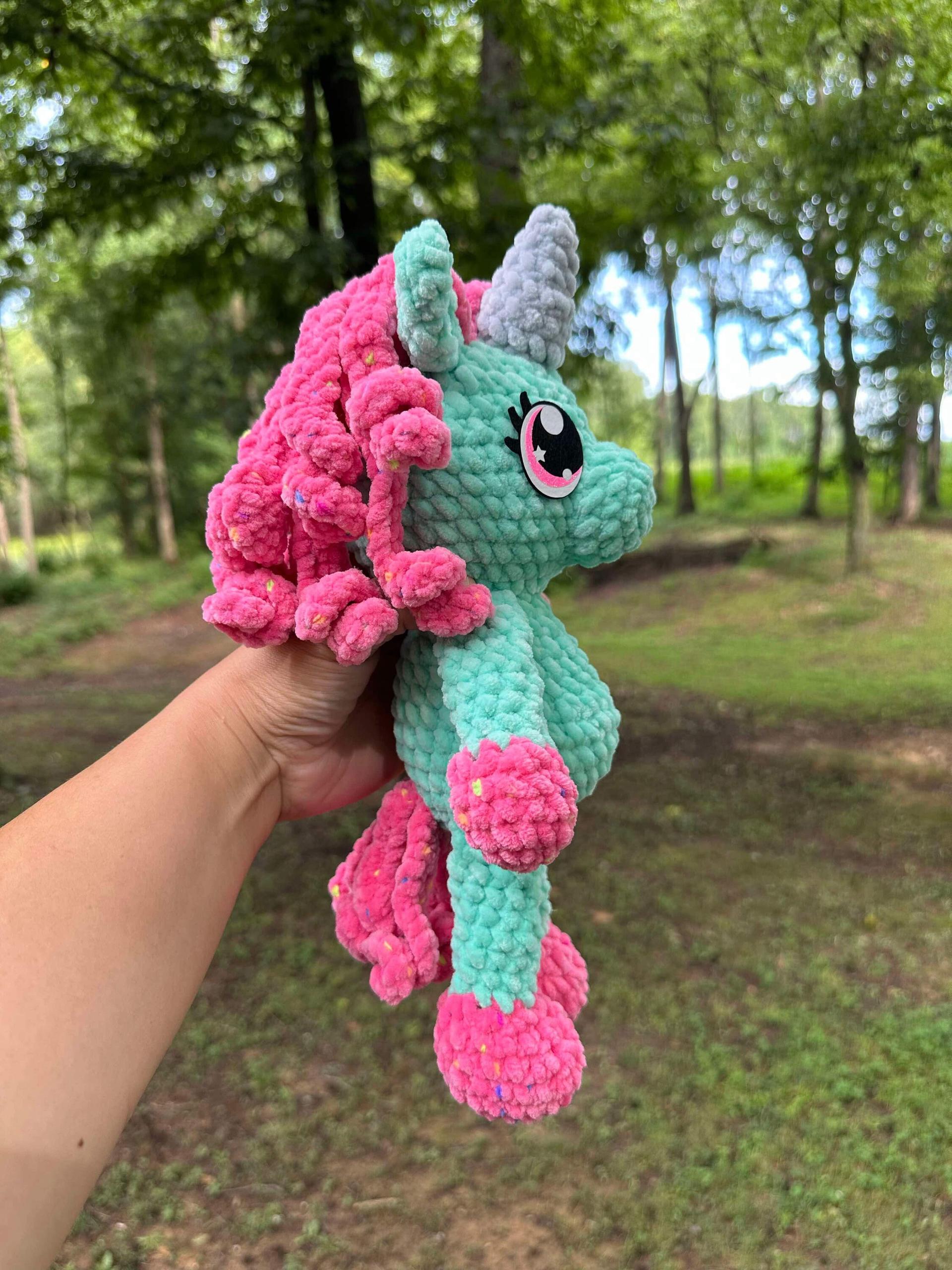 Unity unicorn- amigurumi unicorn pattern thumbnail 6