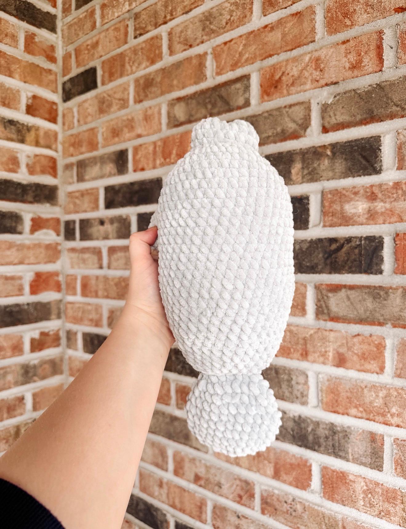 Grace the Manatee- crochet pattern, sea creature amigurumi, manatee crochet pattern thumbnail 3