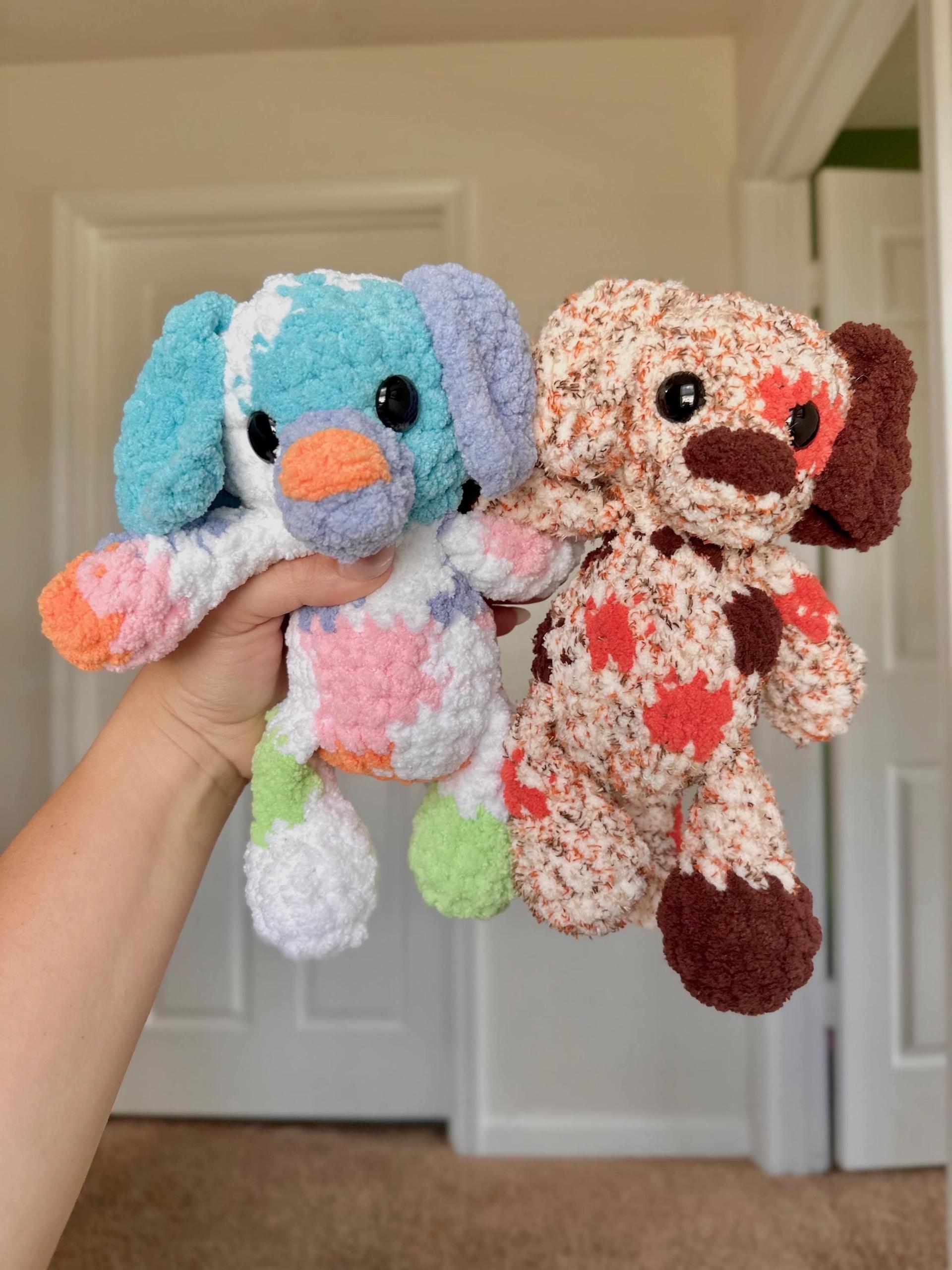 patches the puppy | amigurumi dog pattern, low sew, crochet pattern, crochet dog pattern, crochet pet, crochet puppy pattern, pattern, pdf, thumbnail 7