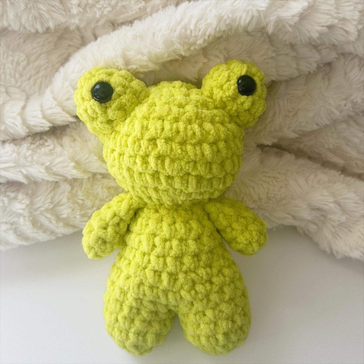Baby Frog crochet pattern: frog amigurumi pattern, frog crochet pattern, amigurumi crochet pattern, low sew pattern thumbnail 6