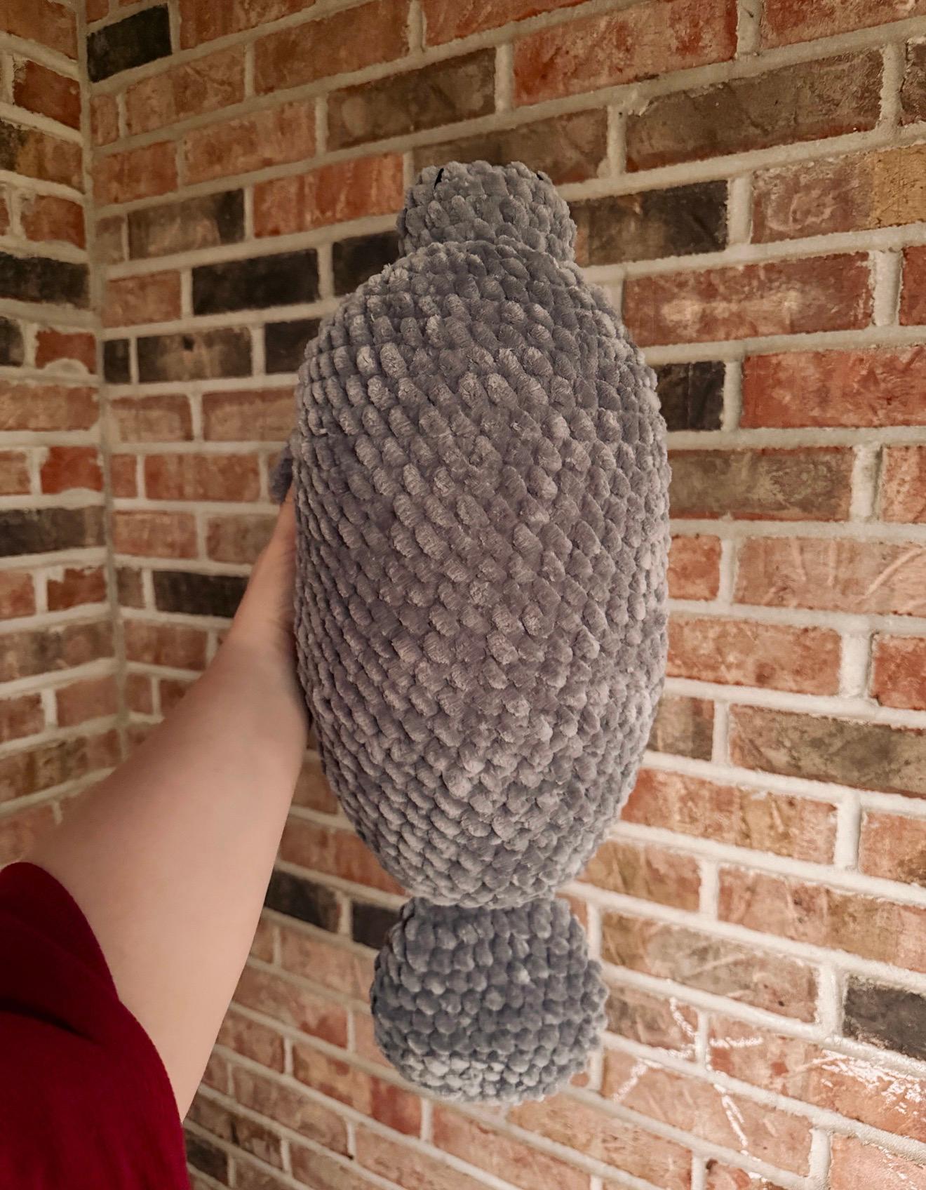 Grace the Manatee- crochet pattern, sea creature amigurumi, manatee crochet pattern thumbnail 13