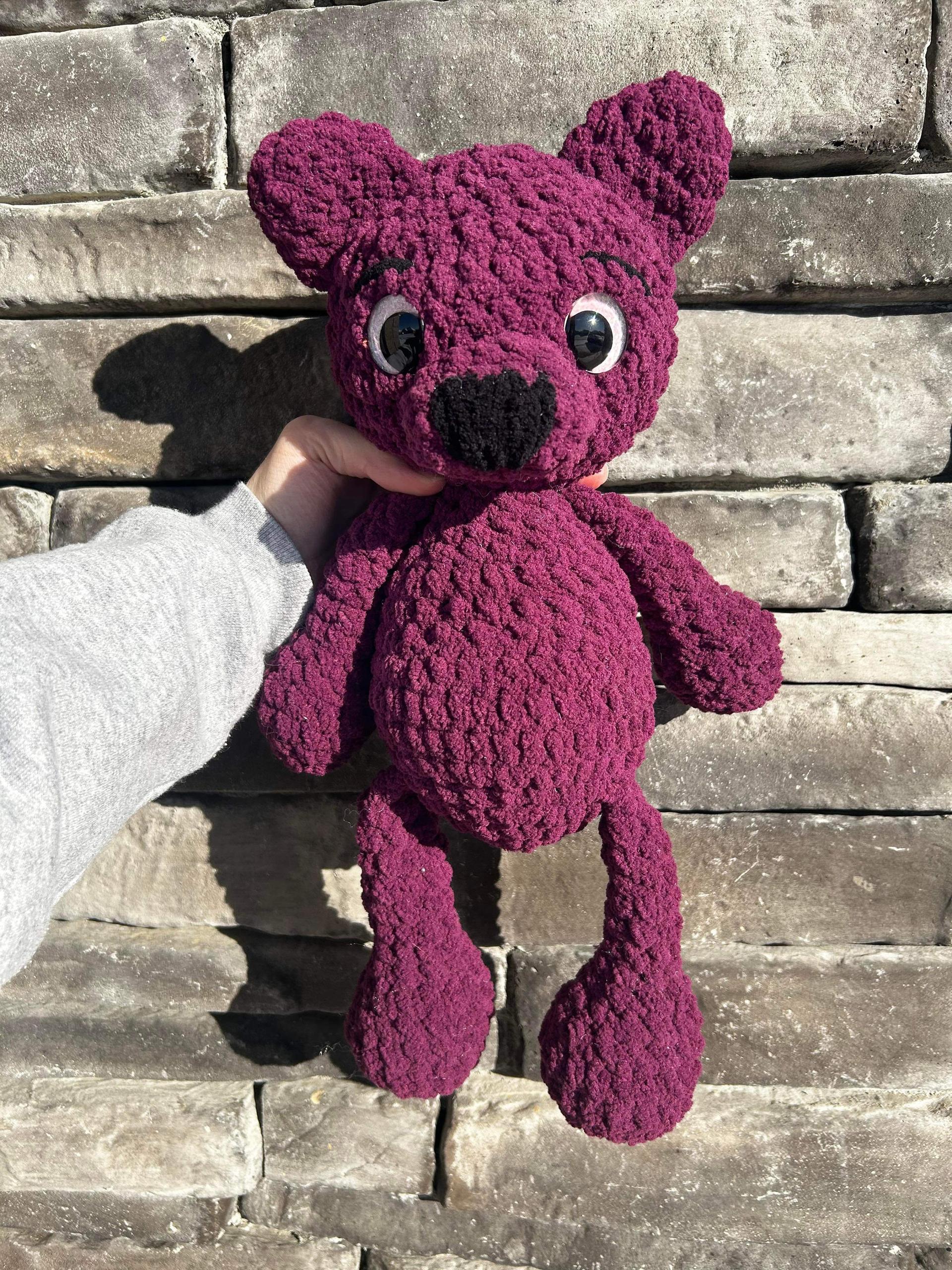 Briar Bear Pattern- amigurumi bear pattern, crochet bear pattern, crochet pattern, amigurumi bear pattern, crochet thumbnail 6