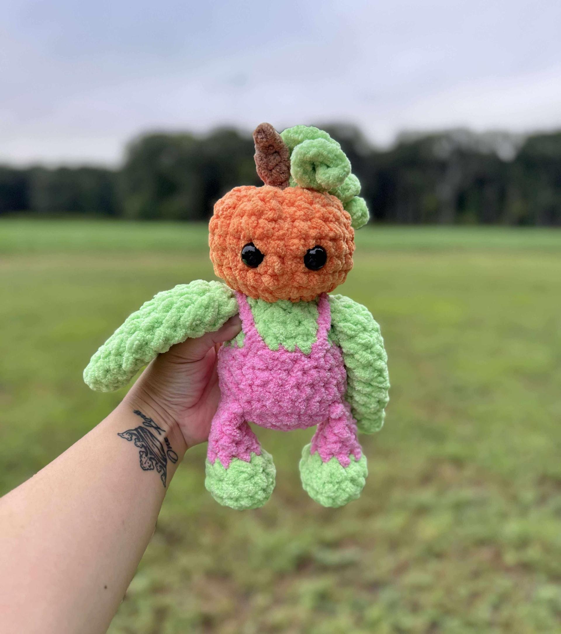 pumpkin | crochet pumpkin pattern, amigurumi pattern, Halloween crochet pattern, crochet pattern, amigurumi pattern, no thumbnail 9