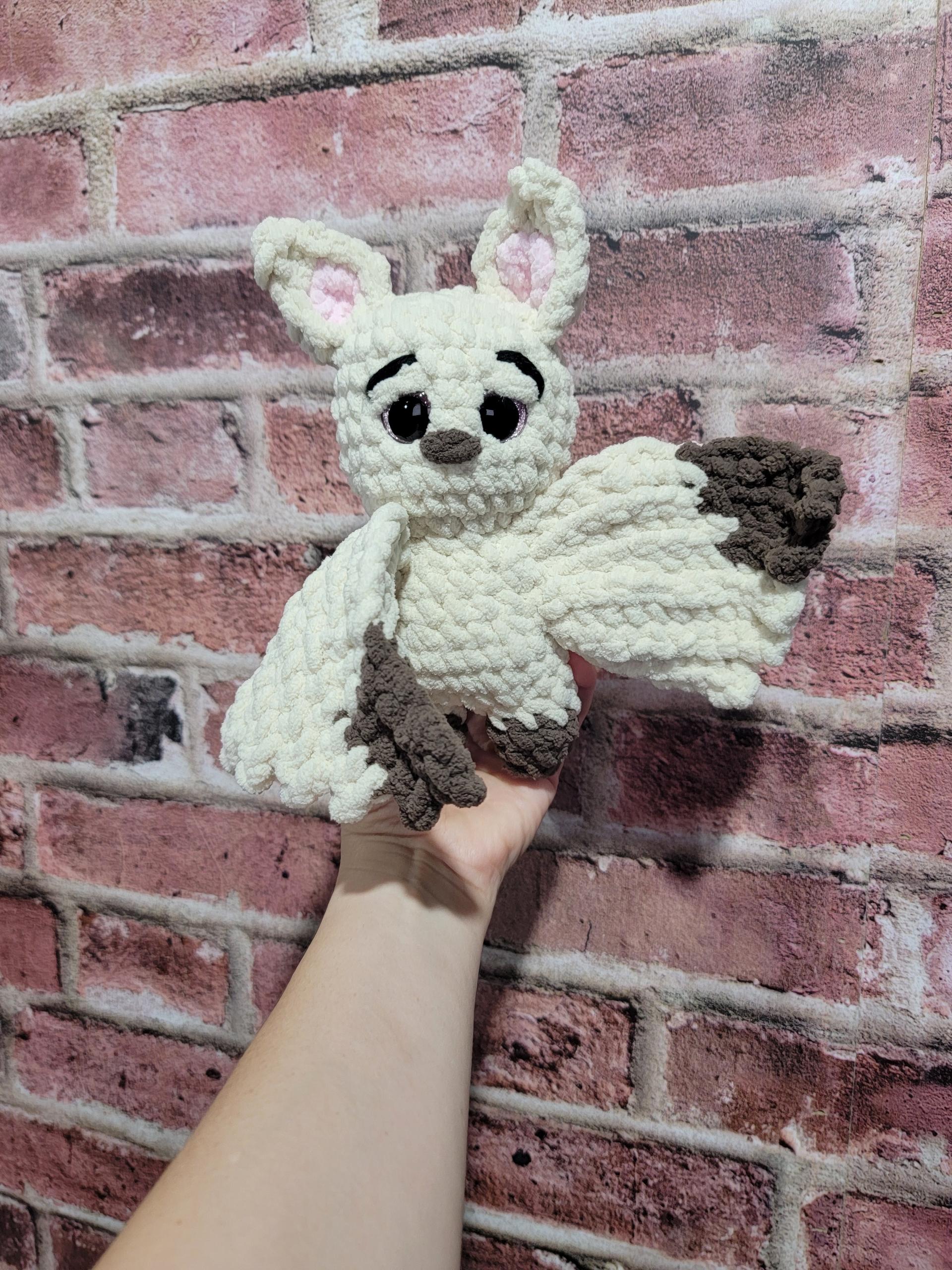 itty belly echo the bat- crochet pattern, Halloween amigurumi, low sew, bat crochet pattern thumbnail 11