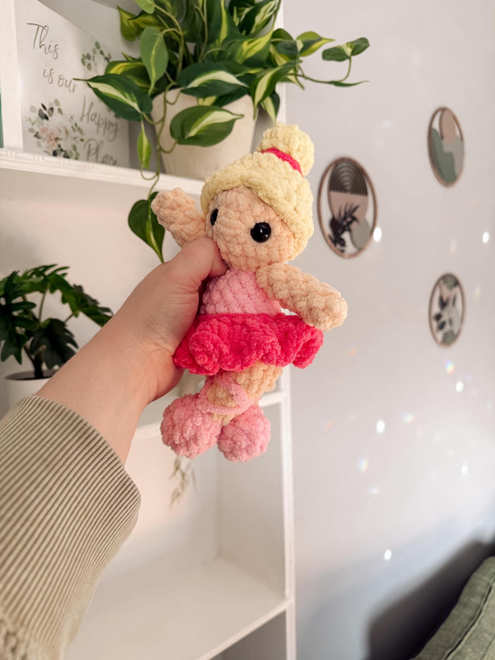 genevieve the ballerina | doll, ballerina, amigurumi pattern, doll crochet, PDF pattern, low sew, plush yarn, crochet pattern, dance thumbnail 3