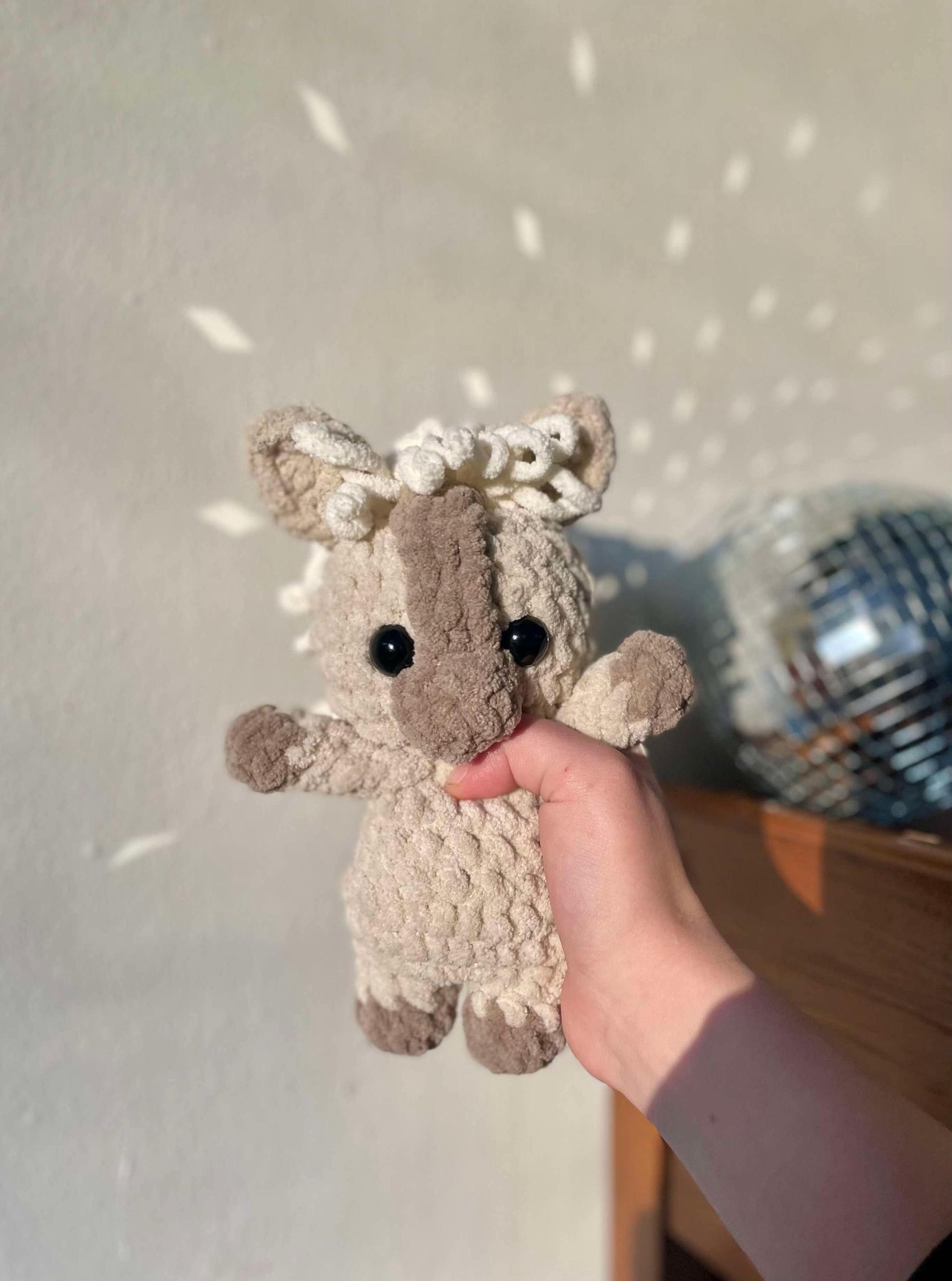 Itty belly unicorn & horse- horse crochet pattern, unicorn crochet pattern, unicorn amigurumi, horse amigurumi, crochet thumbnail 5