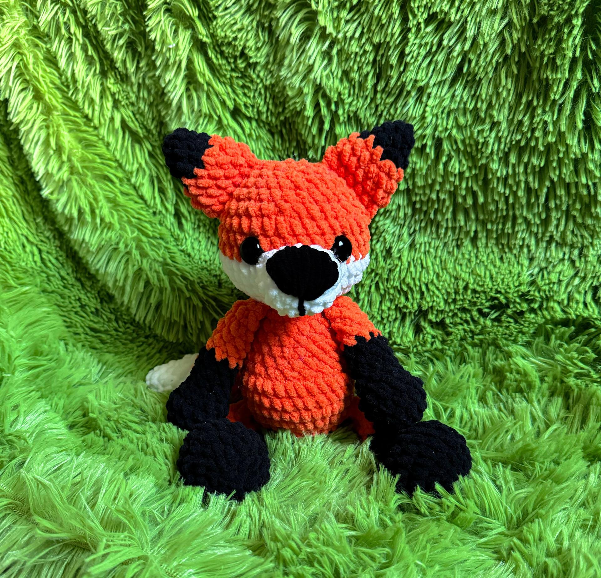 Forrest fox pattern, crochet woodland animal, woodland animal, forest pattern, amigurumi fox pattern thumbnail 2
