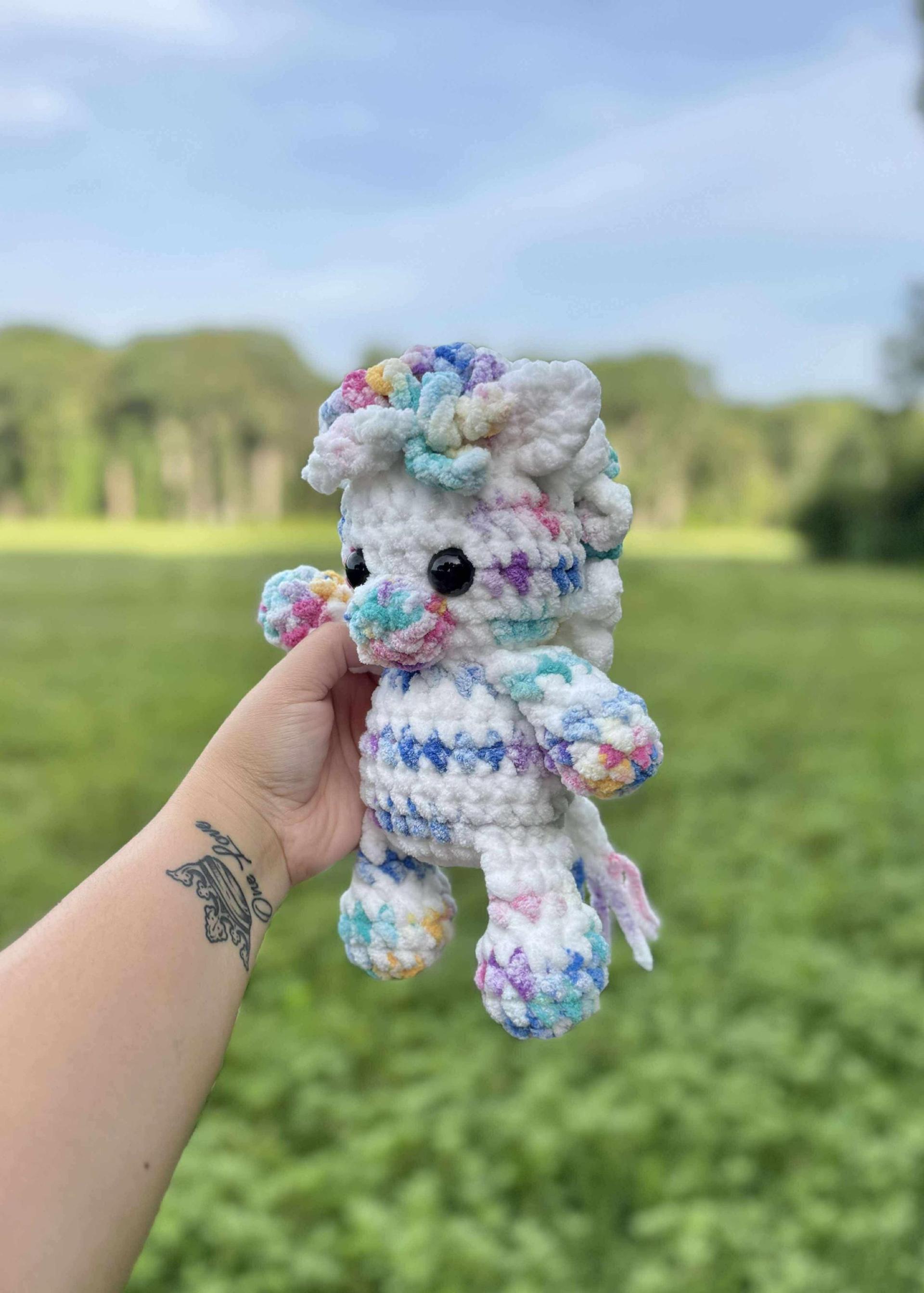 zoe the zebra | amigurumi zebra pattern, low sew, crochet pattern, crochet zebra, safari, crochet safari pattern, pattern, pdf thumbnail 3