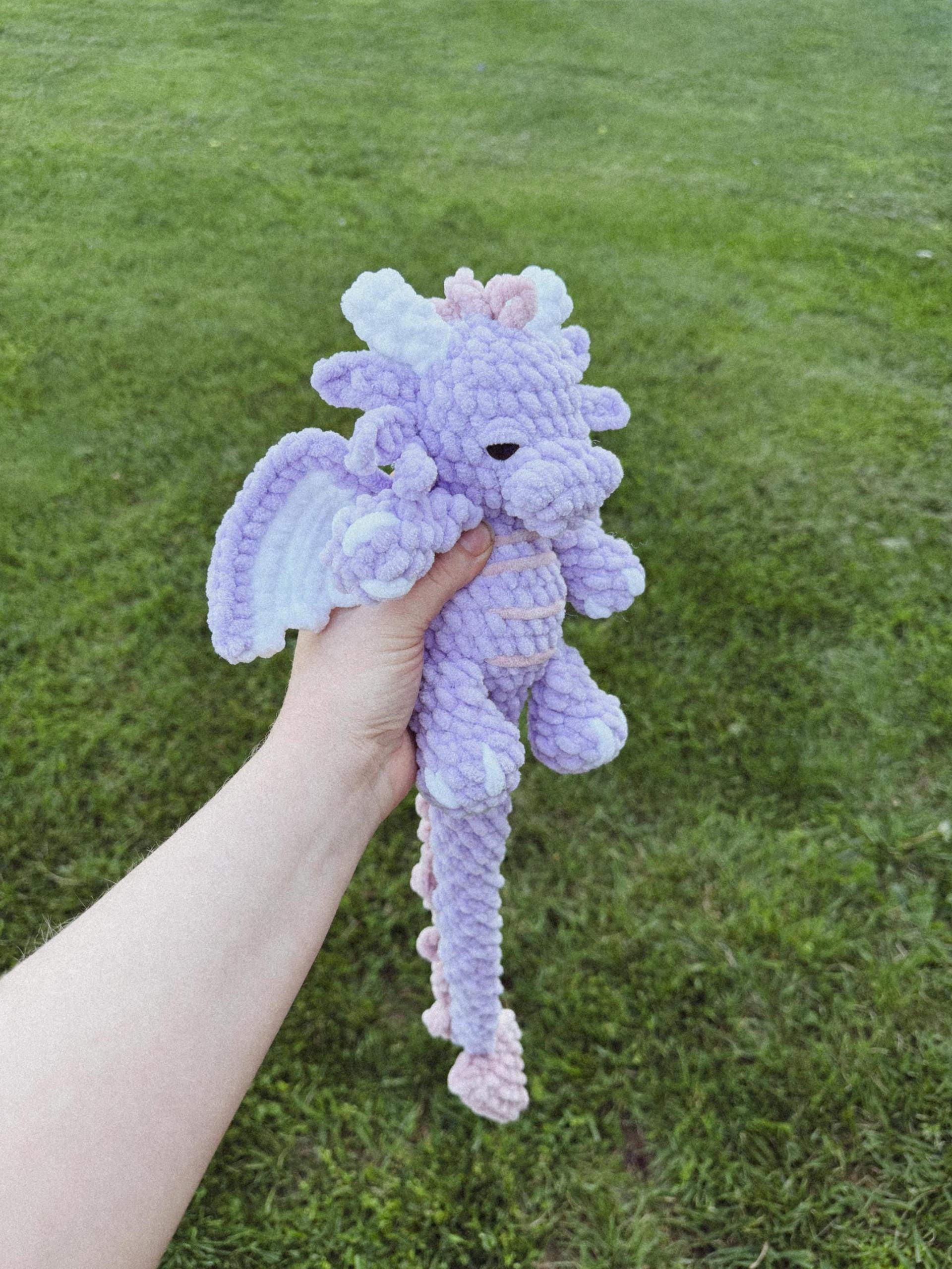 aero the dragon | crochet pattern, amigurumi, low sew, mythical crochet pattern, fantasy thumbnail 4