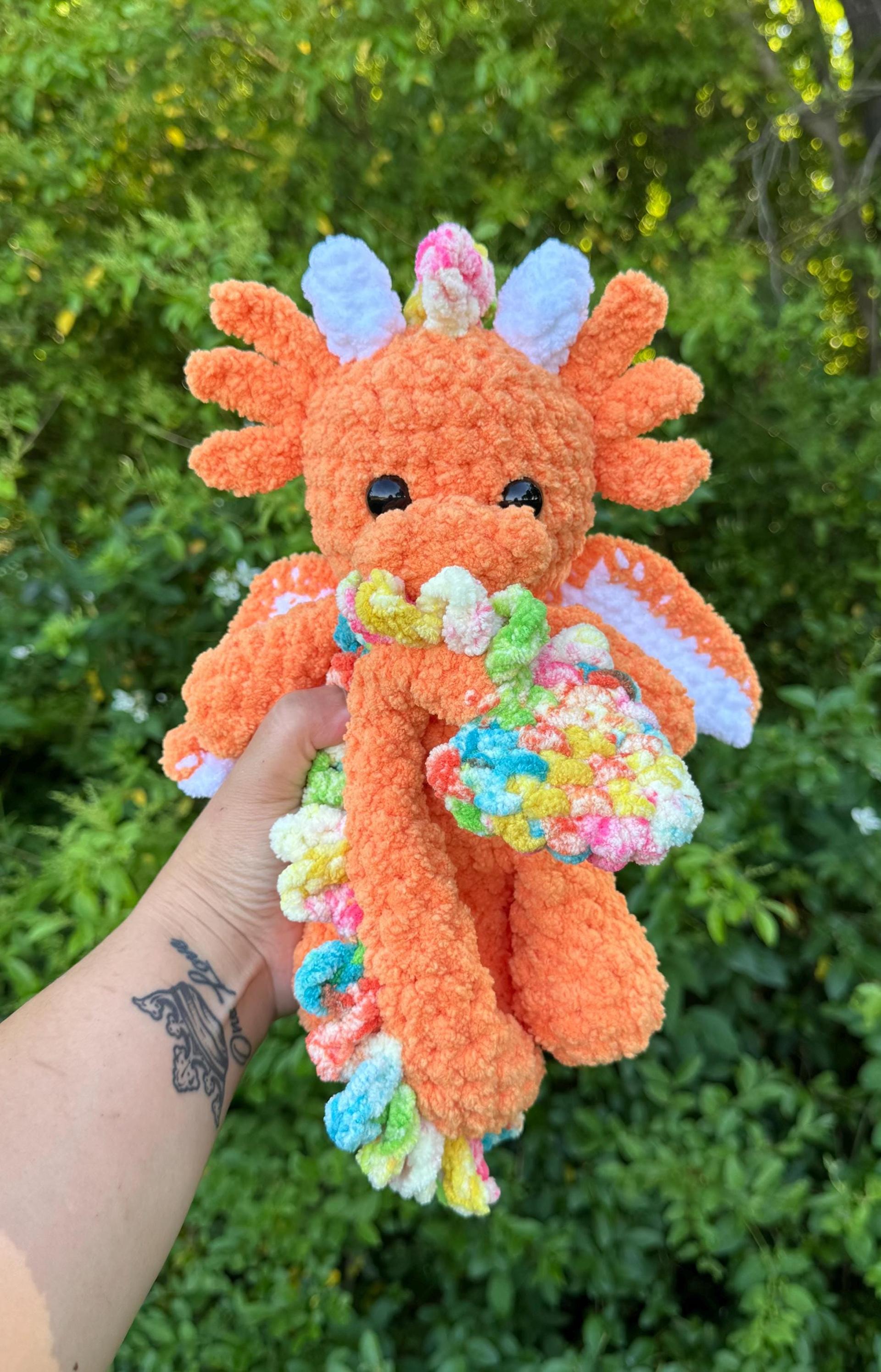 aero the dragon | crochet pattern, amigurumi, low sew, mythical crochet pattern, fantasy thumbnail 7