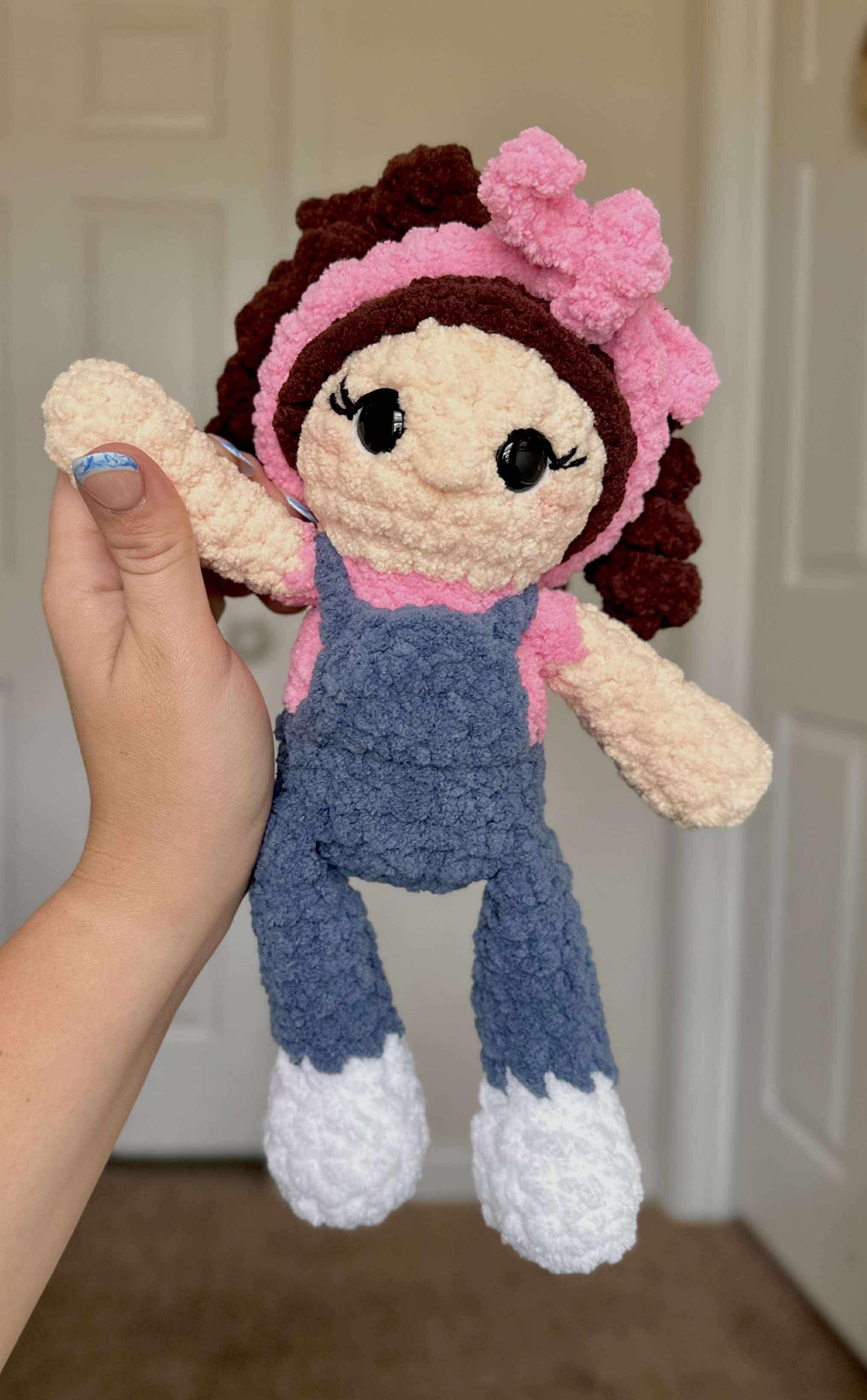 Ms Rachel crochet pattern- crochet pattern, ms Rachel amigurumi, amigurumi pattern, pdf, crochet doll, madelinemaeco thumbnail 3