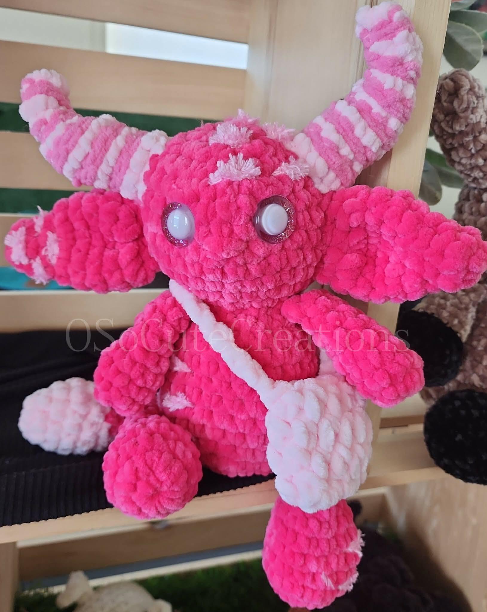 xylo the forest guardian | amigurumi pattern, low sew, crochet pattern, amigurumi, sprites, mythical, mystical thumbnail 10