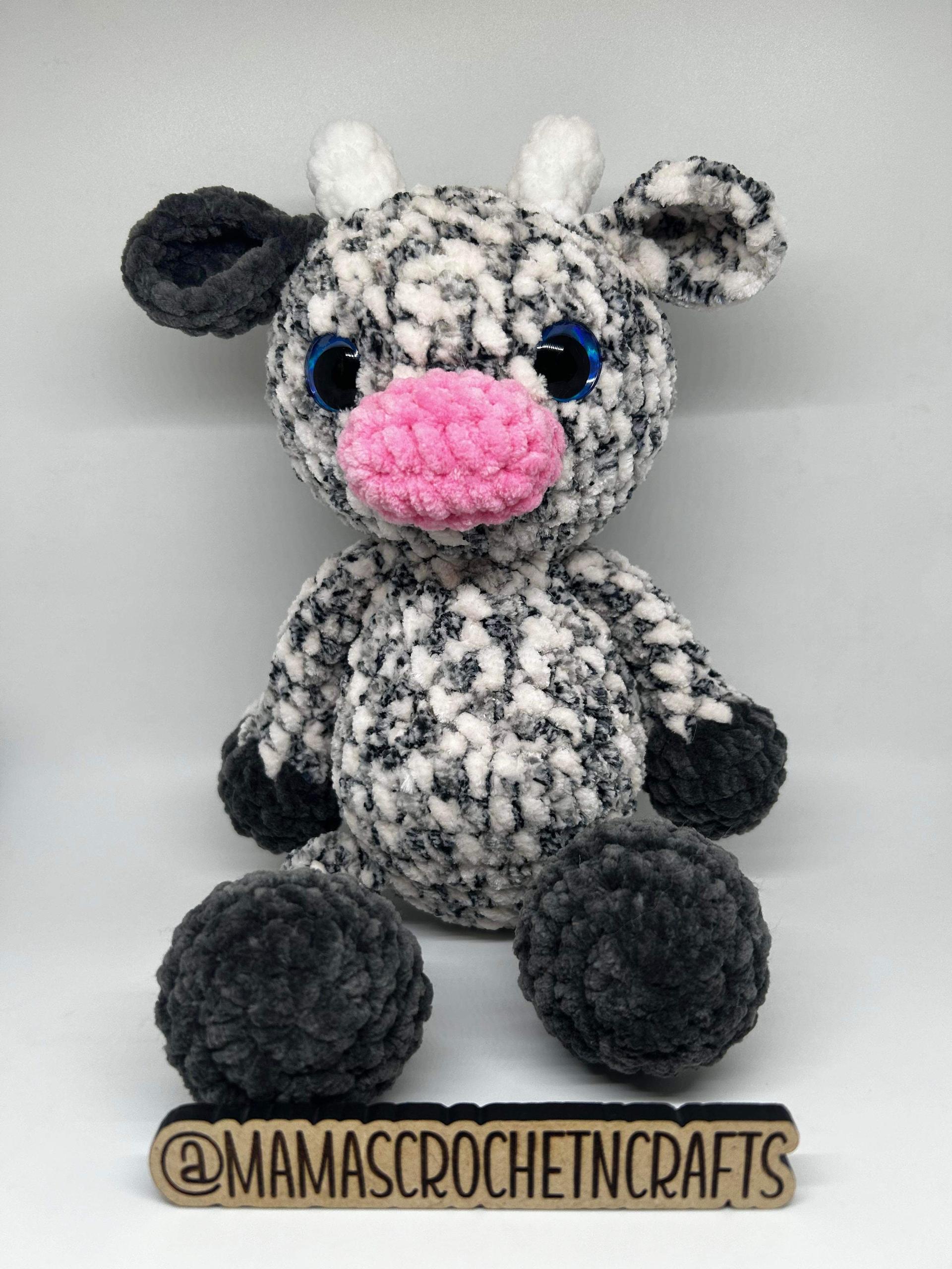 Cashew the Cow Pattern- Amigurumi cow, crochet cow, cow pattern thumbnail 7