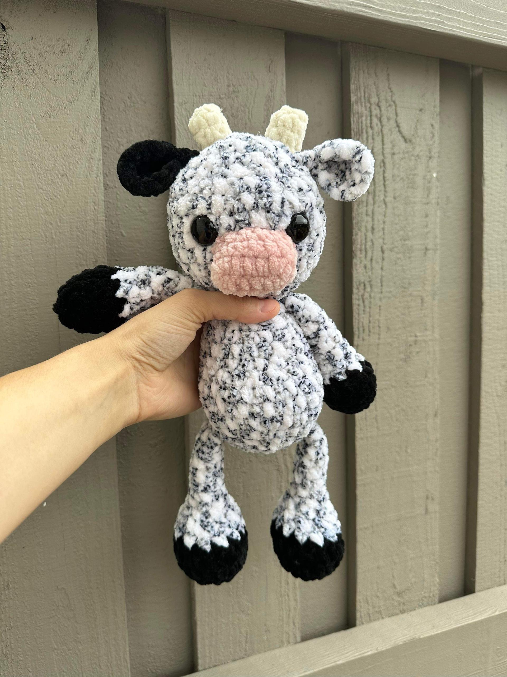 Cashew the Cow Pattern- Amigurumi cow, crochet cow, cow pattern thumbnail 5