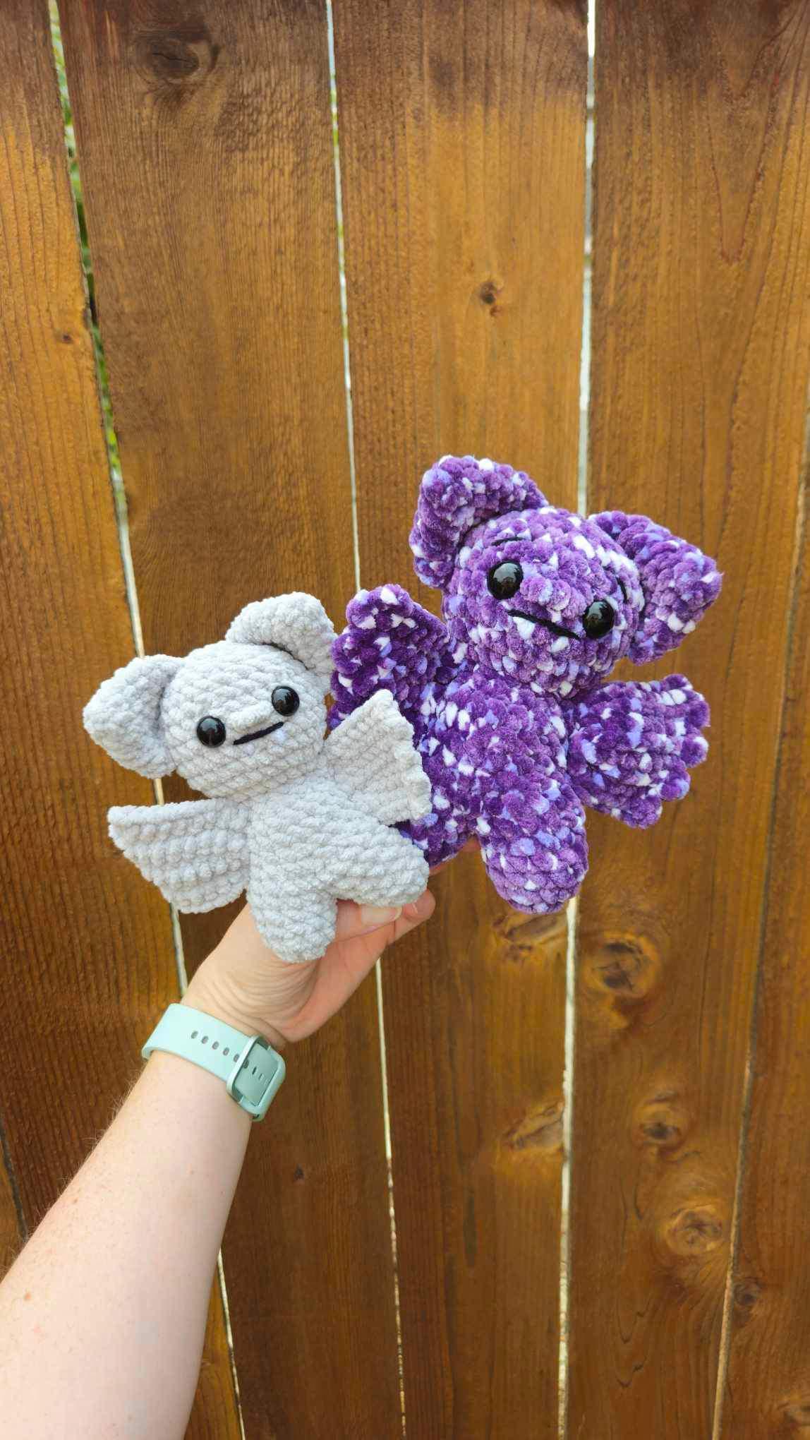 Baby bat- crochet pattern, bat amigurumi, amigurumi pattern, Halloween crochet pattern, bat thumbnail 9