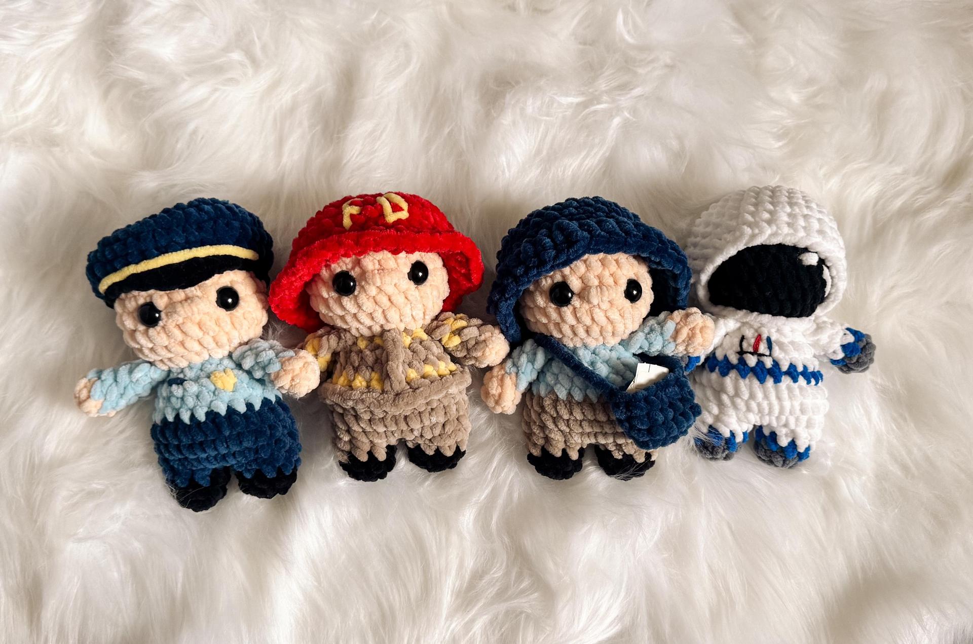 Crochet people bundle