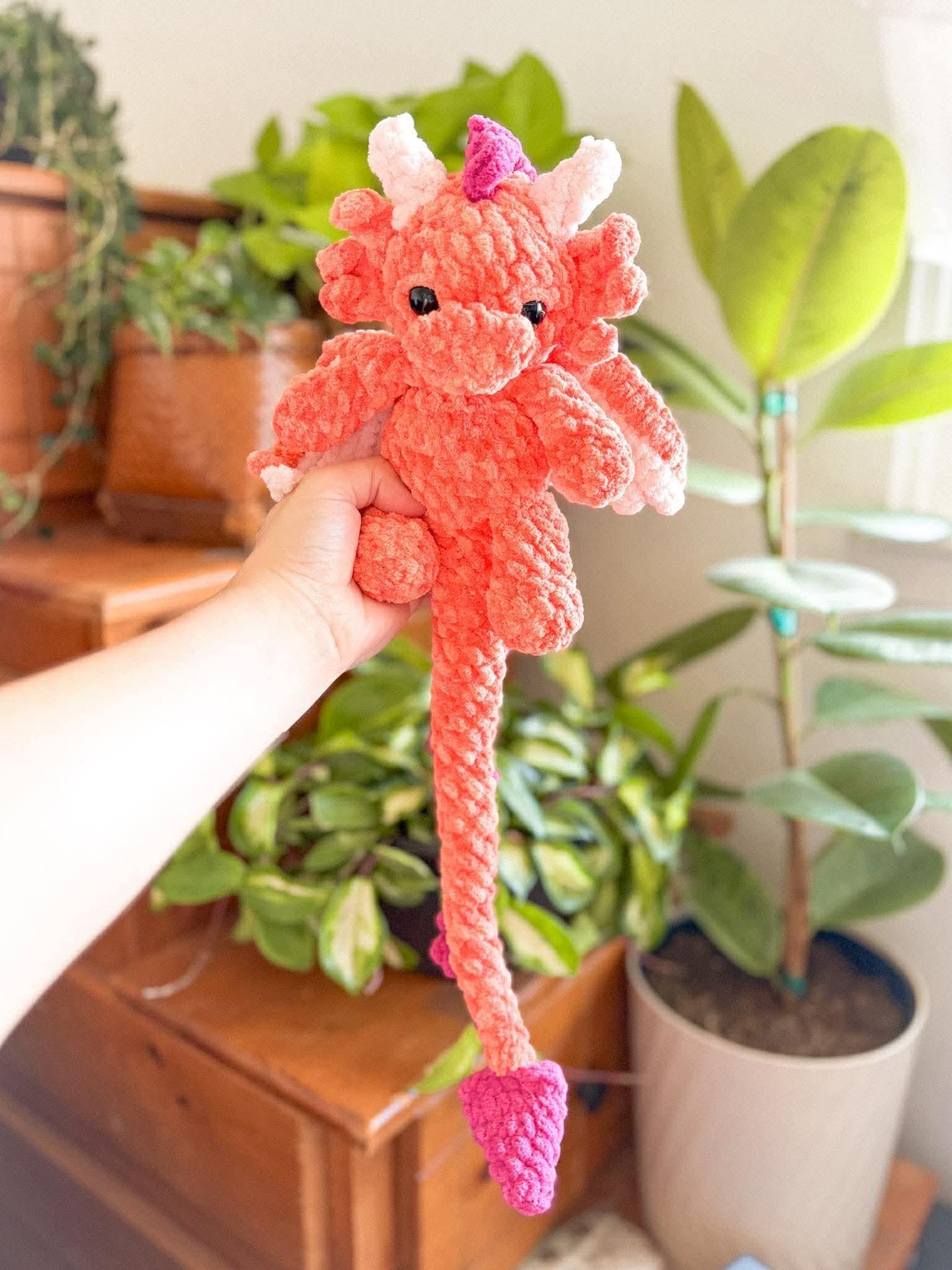 aero the dragon | crochet pattern, amigurumi, low sew, mythical crochet pattern, fantasy thumbnail 10