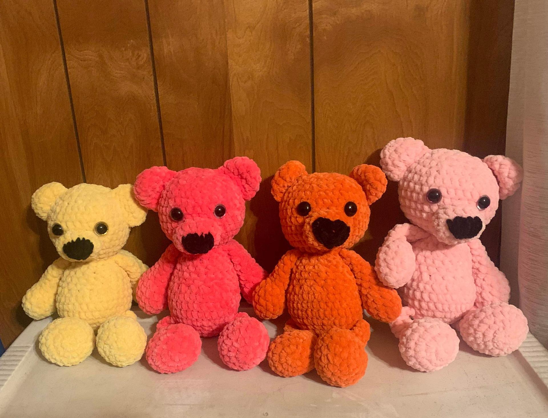 Briar Bear Pattern- amigurumi bear pattern, crochet bear pattern, crochet pattern, amigurumi bear pattern, crochet thumbnail 9