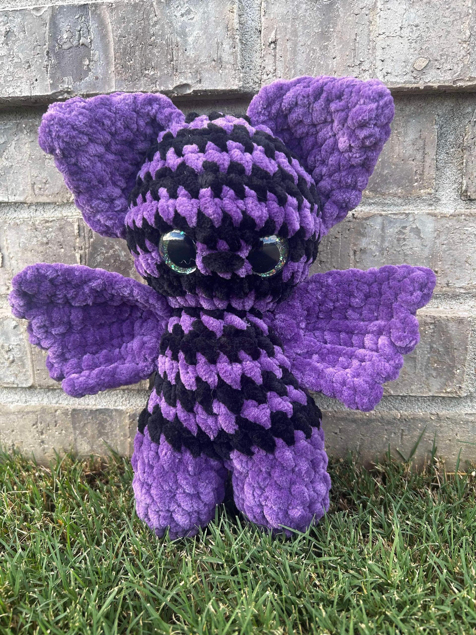 Baby bat- crochet pattern, bat amigurumi, amigurumi pattern, Halloween crochet pattern, bat thumbnail 5