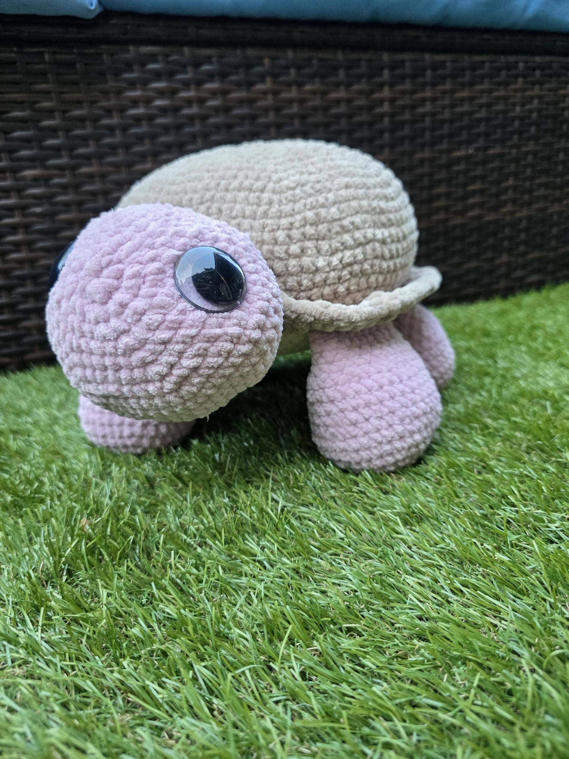 sequoia the turtle- jumbo turtle crochet pattern, turtle crochet pattern, no sew, tortoise crochet pattern, amigurumi pa thumbnail 8