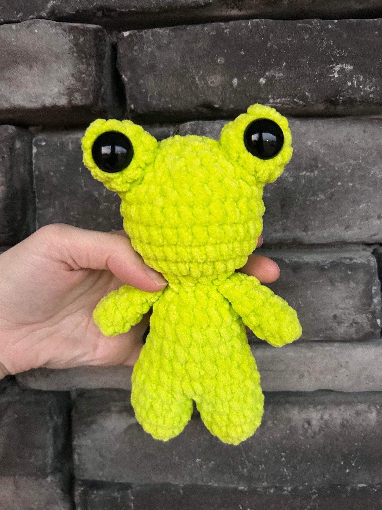 Baby Frog crochet pattern: frog amigurumi pattern, frog crochet pattern, amigurumi crochet pattern, low sew pattern thumbnail 7
