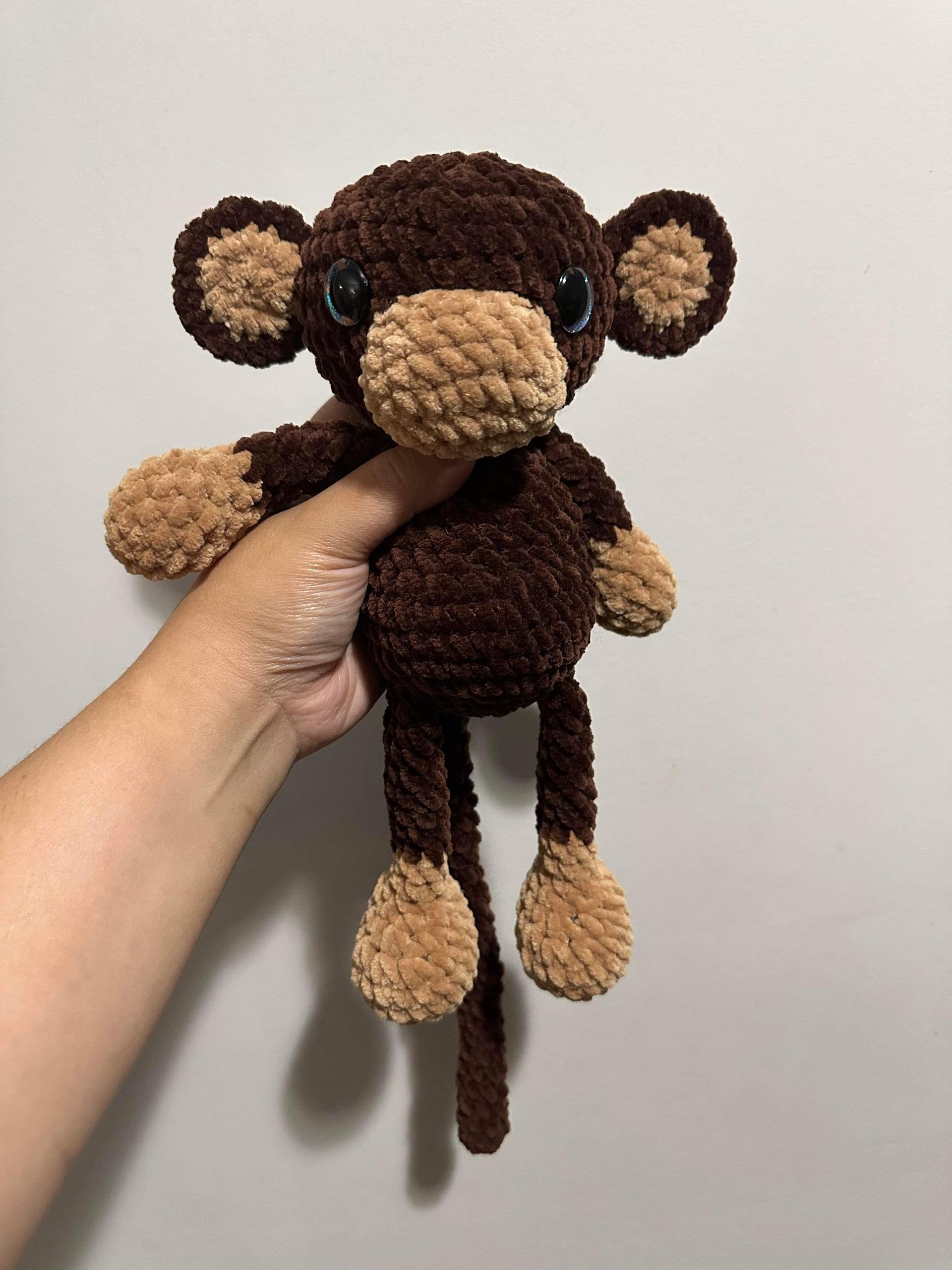 Meeko Monkey Pattern- crochet pattern, amigurumi pattern, monkey crochet, monkey amigurumi thumbnail 9