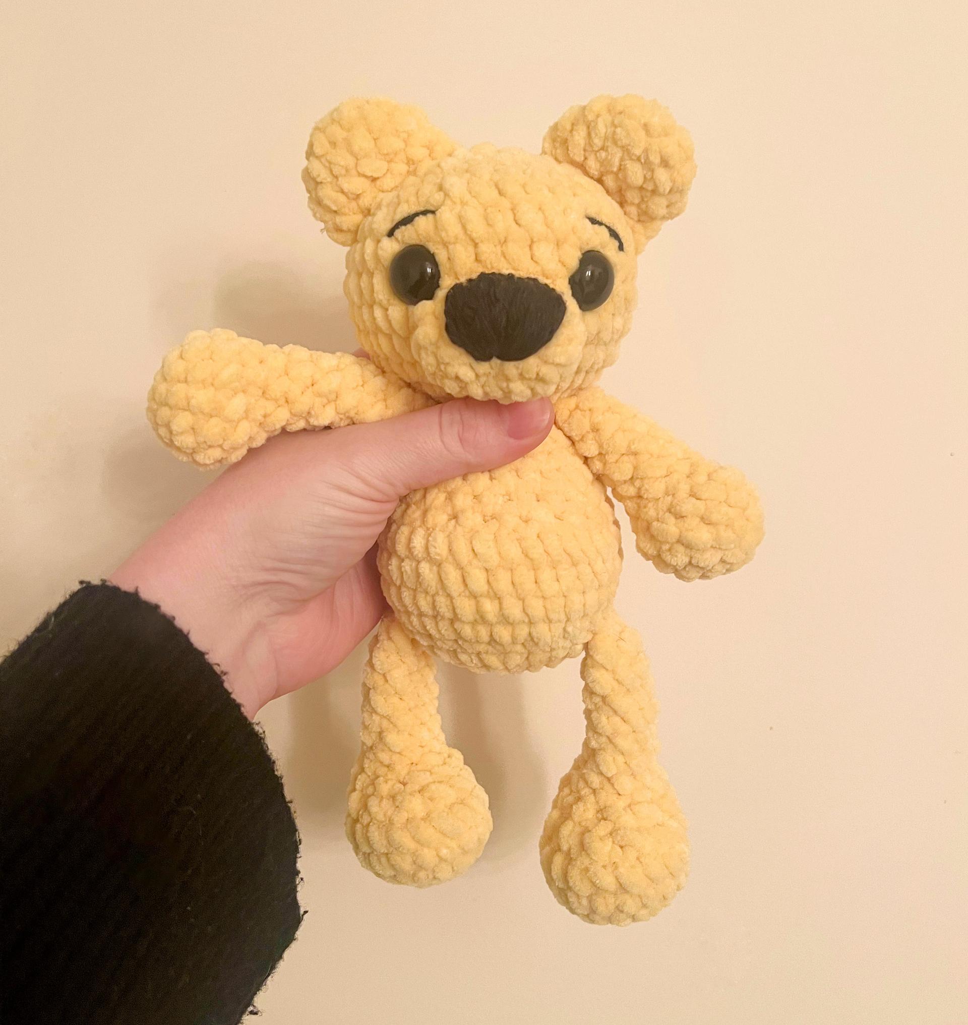 Briar Bear Pattern- amigurumi bear pattern, crochet bear pattern, crochet pattern, amigurumi bear pattern, crochet