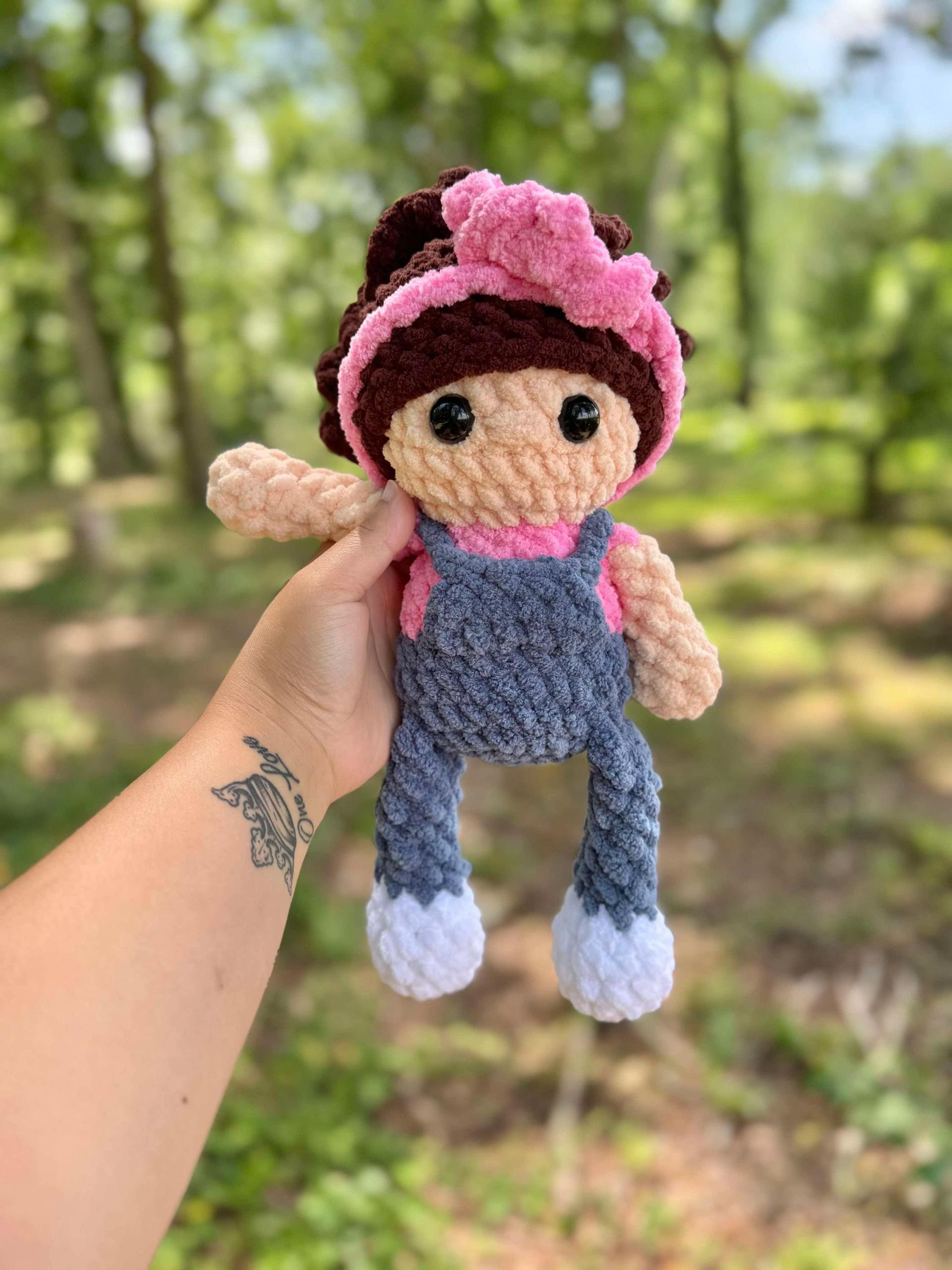 Ms Rachel crochet pattern- crochet pattern, ms Rachel amigurumi, amigurumi pattern, pdf, crochet doll, madelinemaeco thumbnail 6