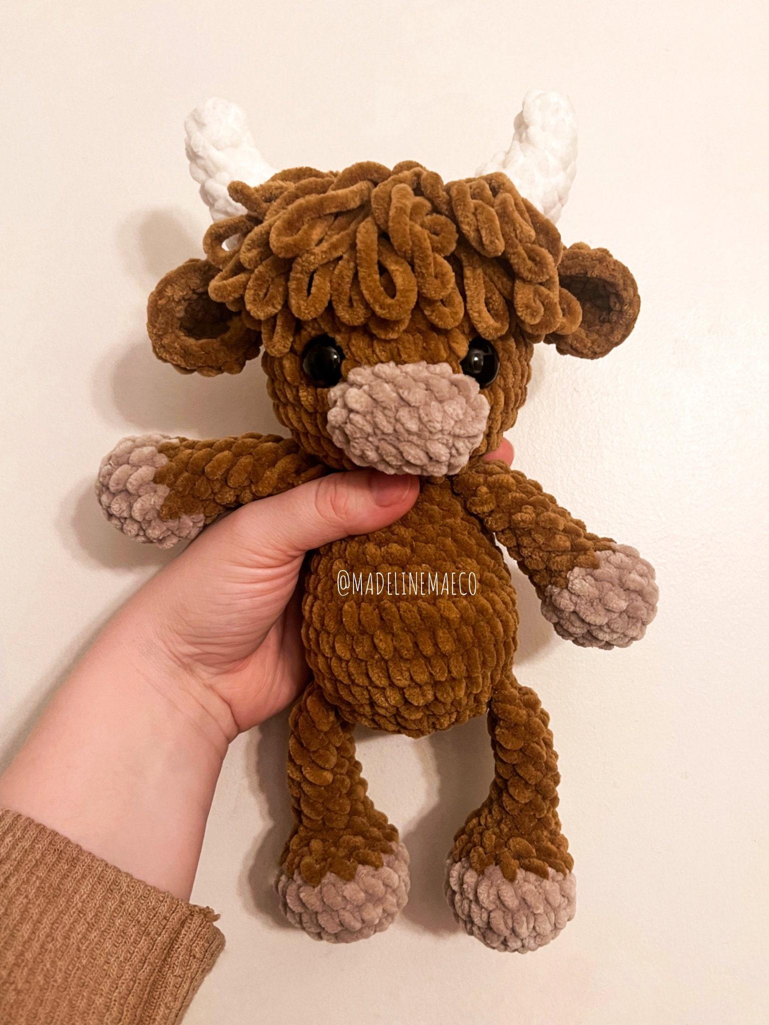 Harlow the Highland cow- cow crochet pattern