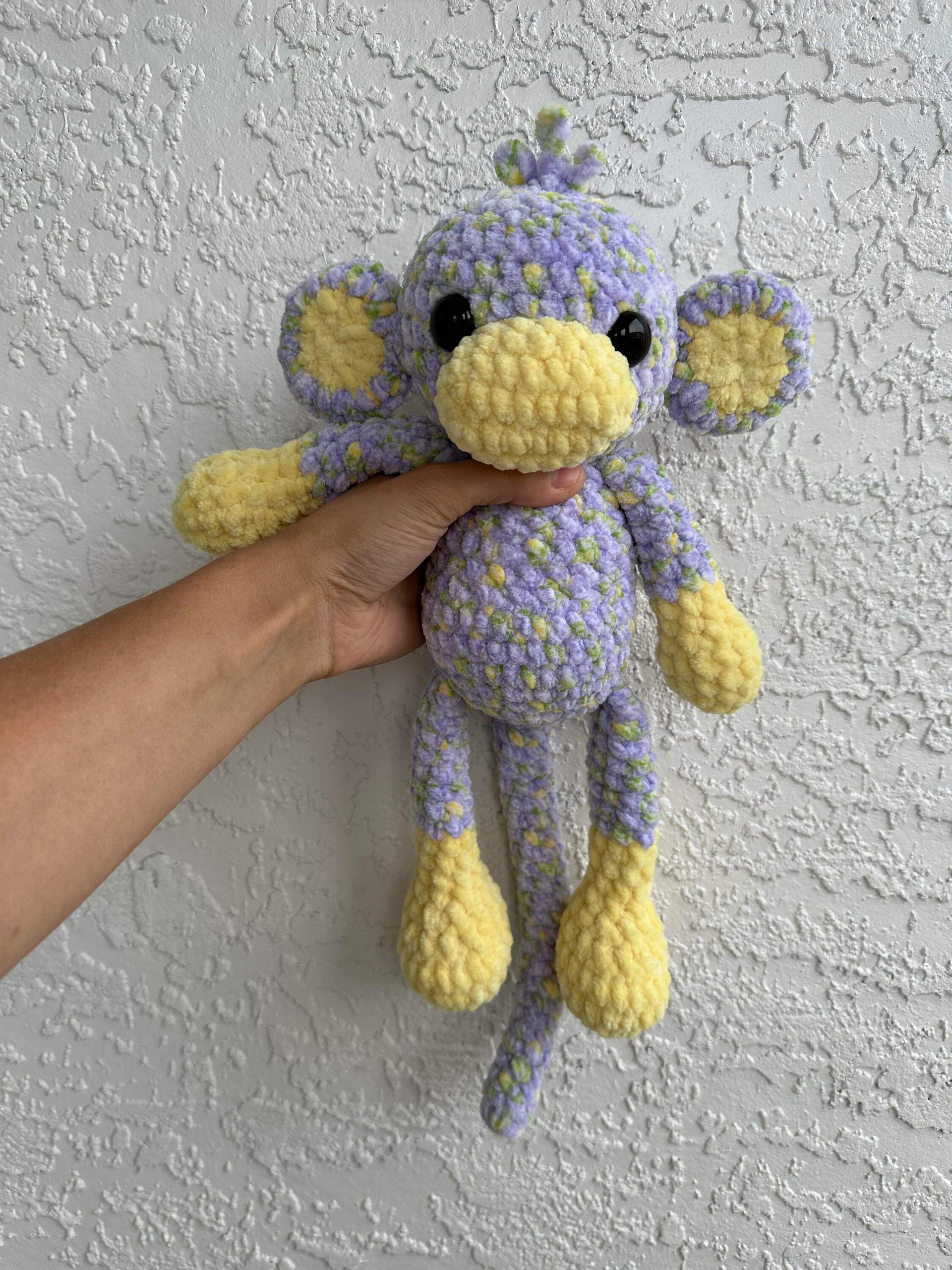 Meeko Monkey Pattern- crochet pattern, amigurumi pattern, monkey crochet, monkey amigurumi thumbnail 8