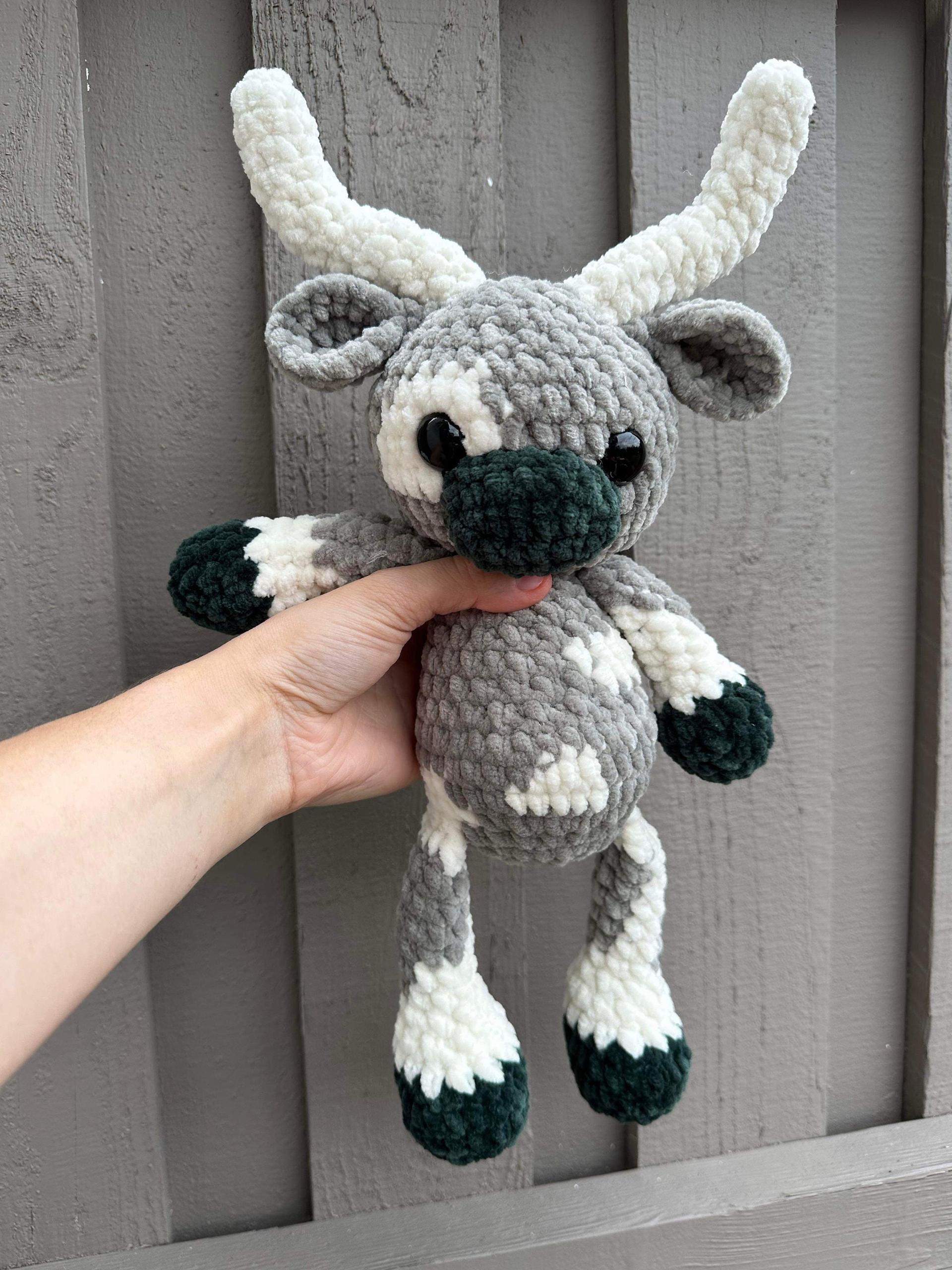 Longhorn crochet pattern- Longhorn cow pattern, amigurumi longhorn cow, Texas Longhorn crochet pattern thumbnail 4