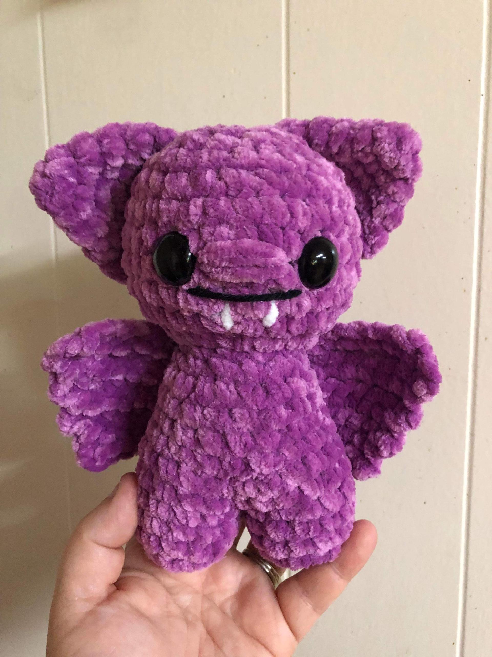 Baby bat- crochet pattern, bat amigurumi, amigurumi pattern, Halloween crochet pattern, bat thumbnail 10