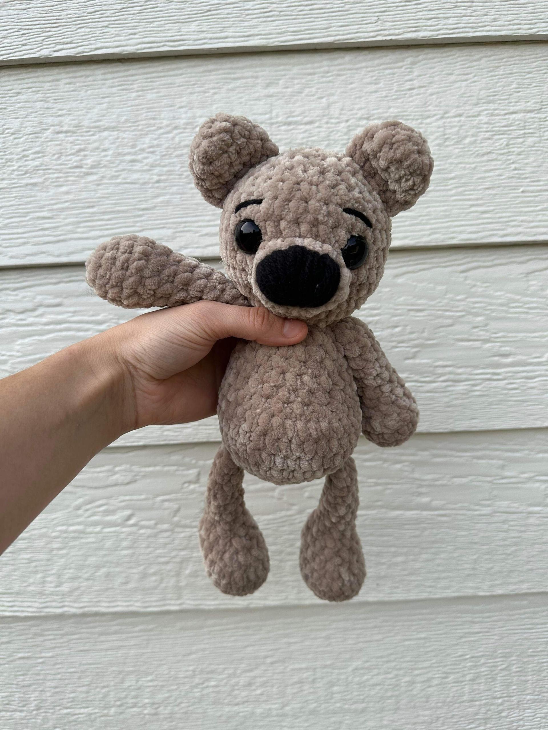 Briar Bear Pattern- amigurumi bear pattern, crochet bear pattern, crochet pattern, amigurumi bear pattern, crochet thumbnail 5