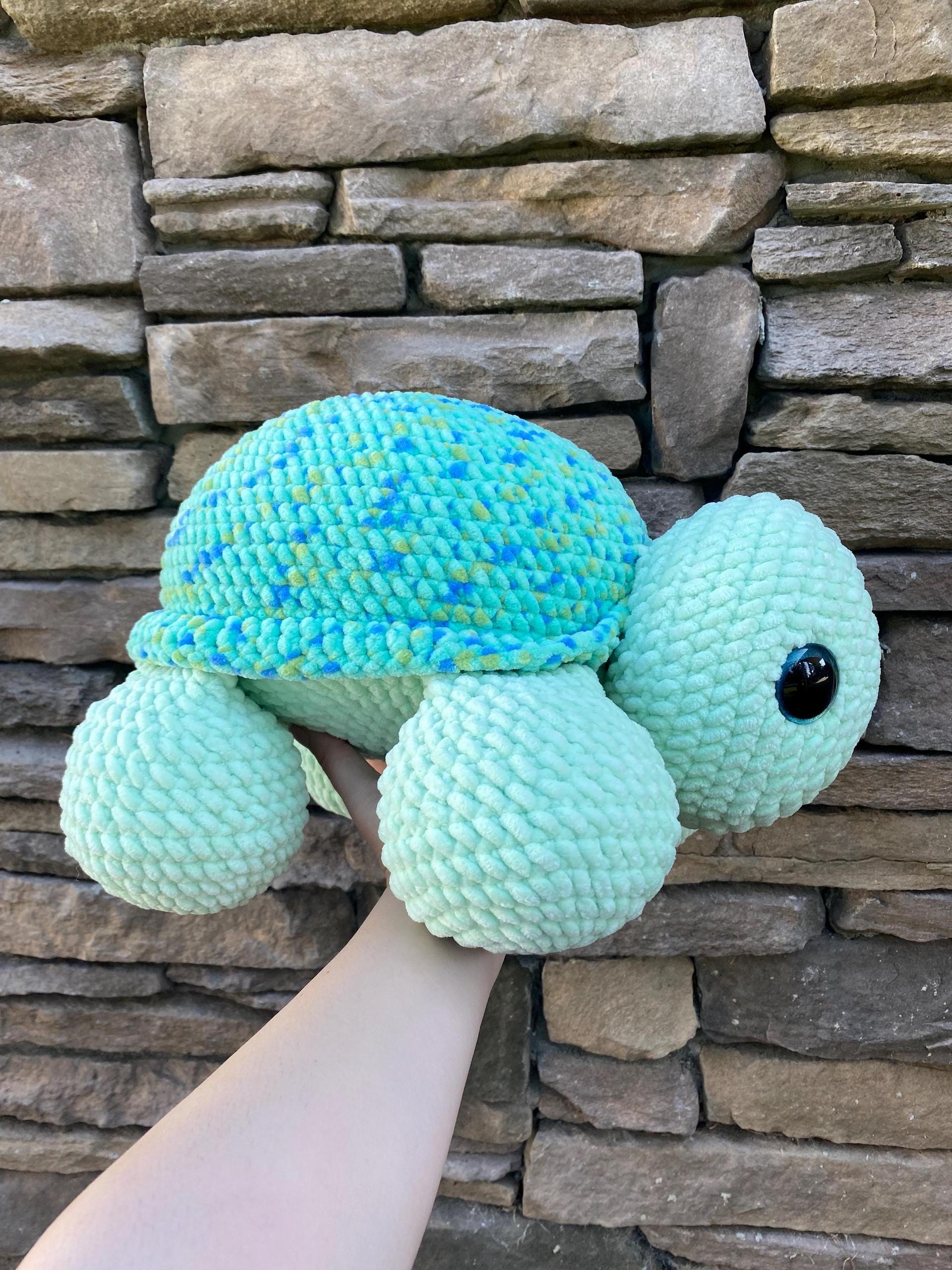 sequoia the turtle- jumbo turtle crochet pattern, turtle crochet pattern, no sew, tortoise crochet pattern, amigurumi pa thumbnail 3