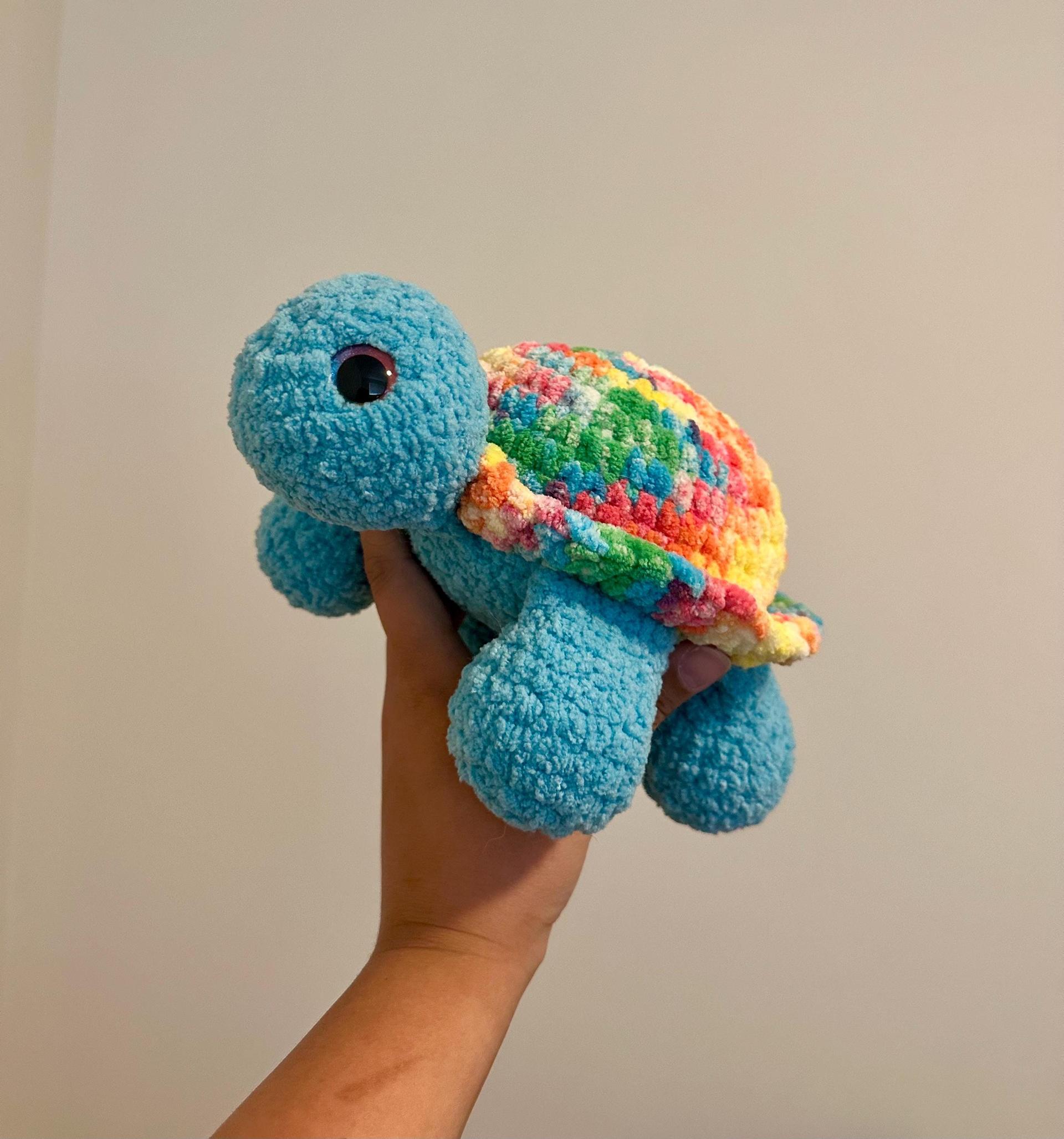 fern the turtle- no sew, turtle crochet pattern, tortoise crochet pattern, amigurumi, turtle pattern, land turtle crochet pattern, crochet thumbnail 2