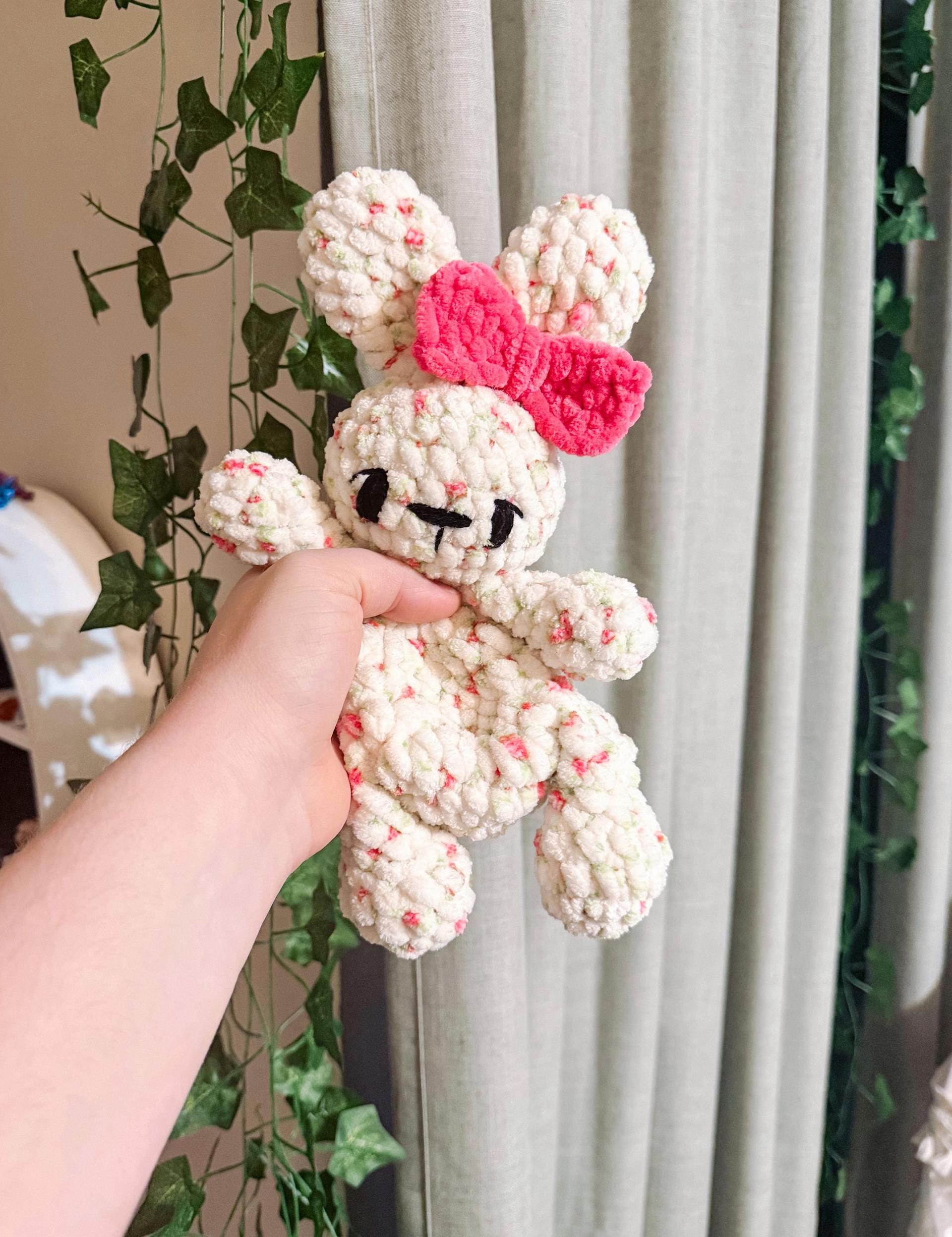 bun bun the SNUGGLER | crochet bunny pattern, amigurumi bunny, amigurumi, pattern, low sew, crochet rabbit, snuggler pattern