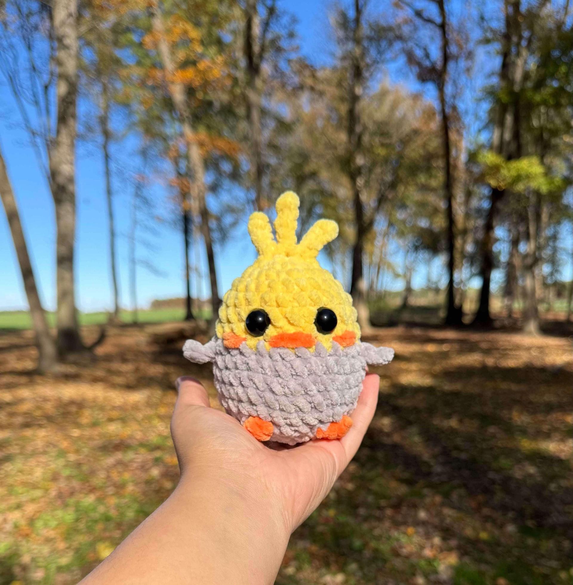 PDF Pattern- Crochet birds, crochet pattern, amigurumi, bird, amigurumi pattern, no sew, 11 in 1 thumbnail 8