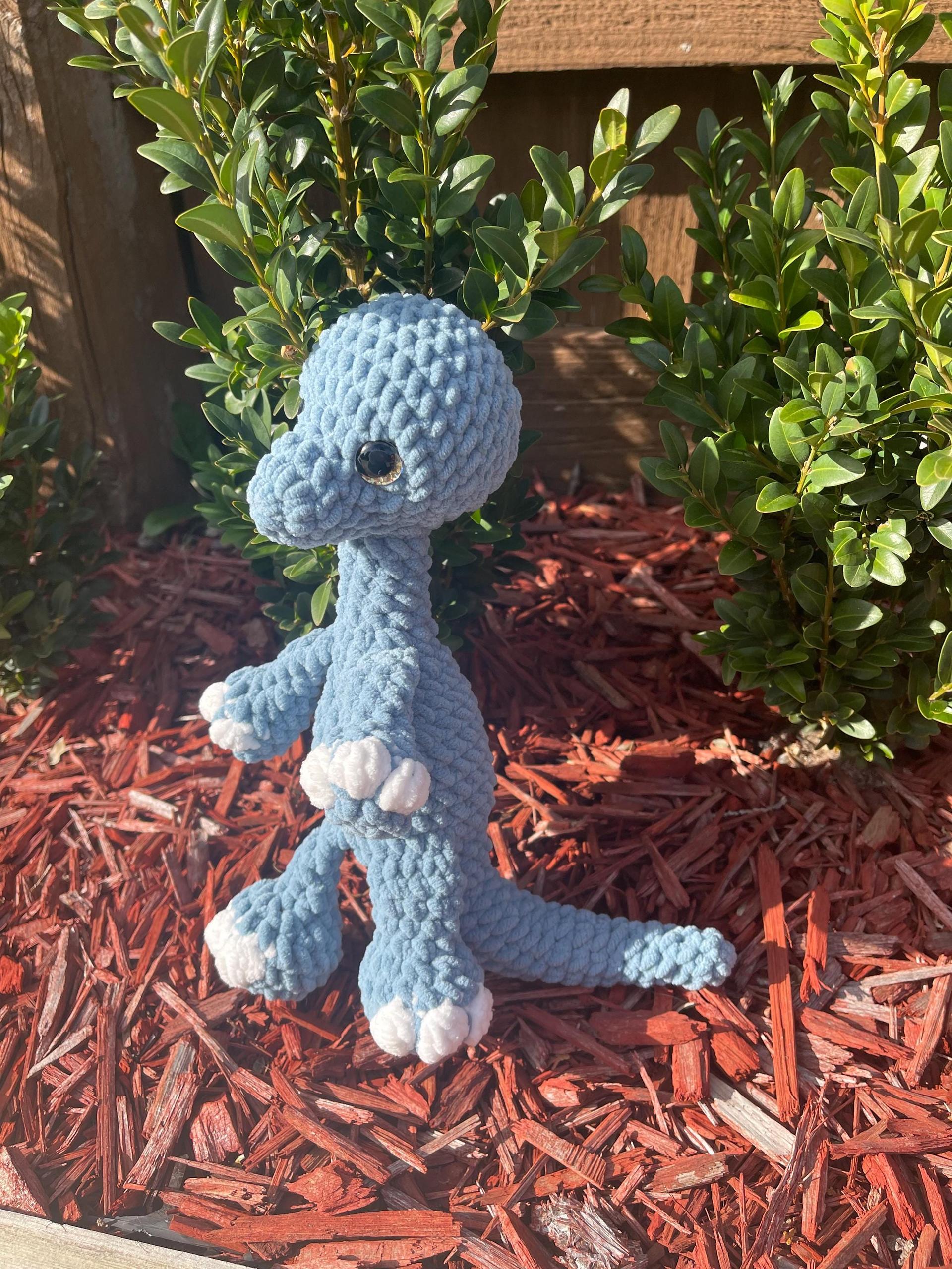 benny the brachiosaurus | amigurumi dinosaur, no sew, crochet pattern, dinosaur pattern thumbnail 5