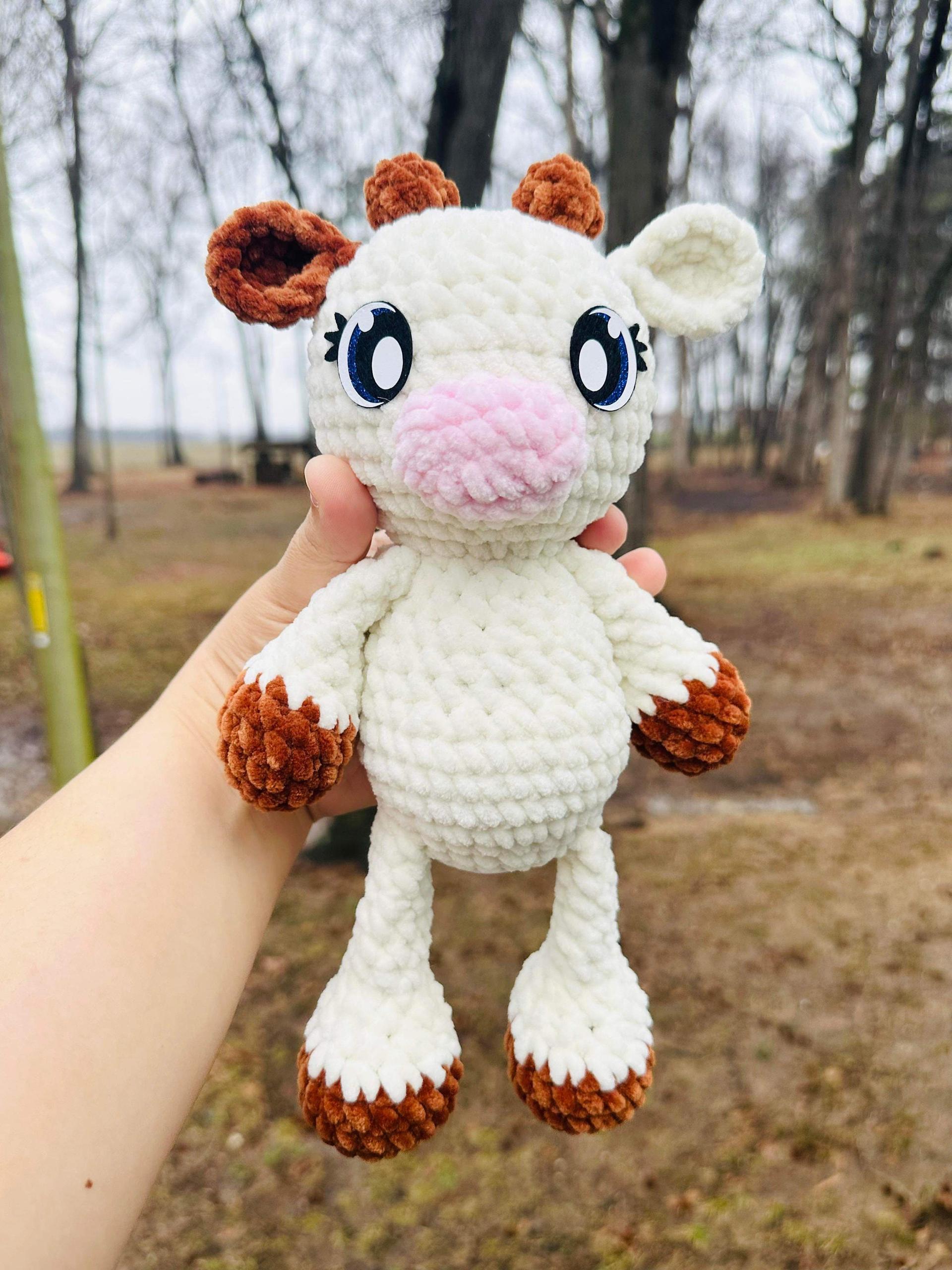 Cashew the Cow Pattern- Amigurumi cow, crochet cow, cow pattern thumbnail 3