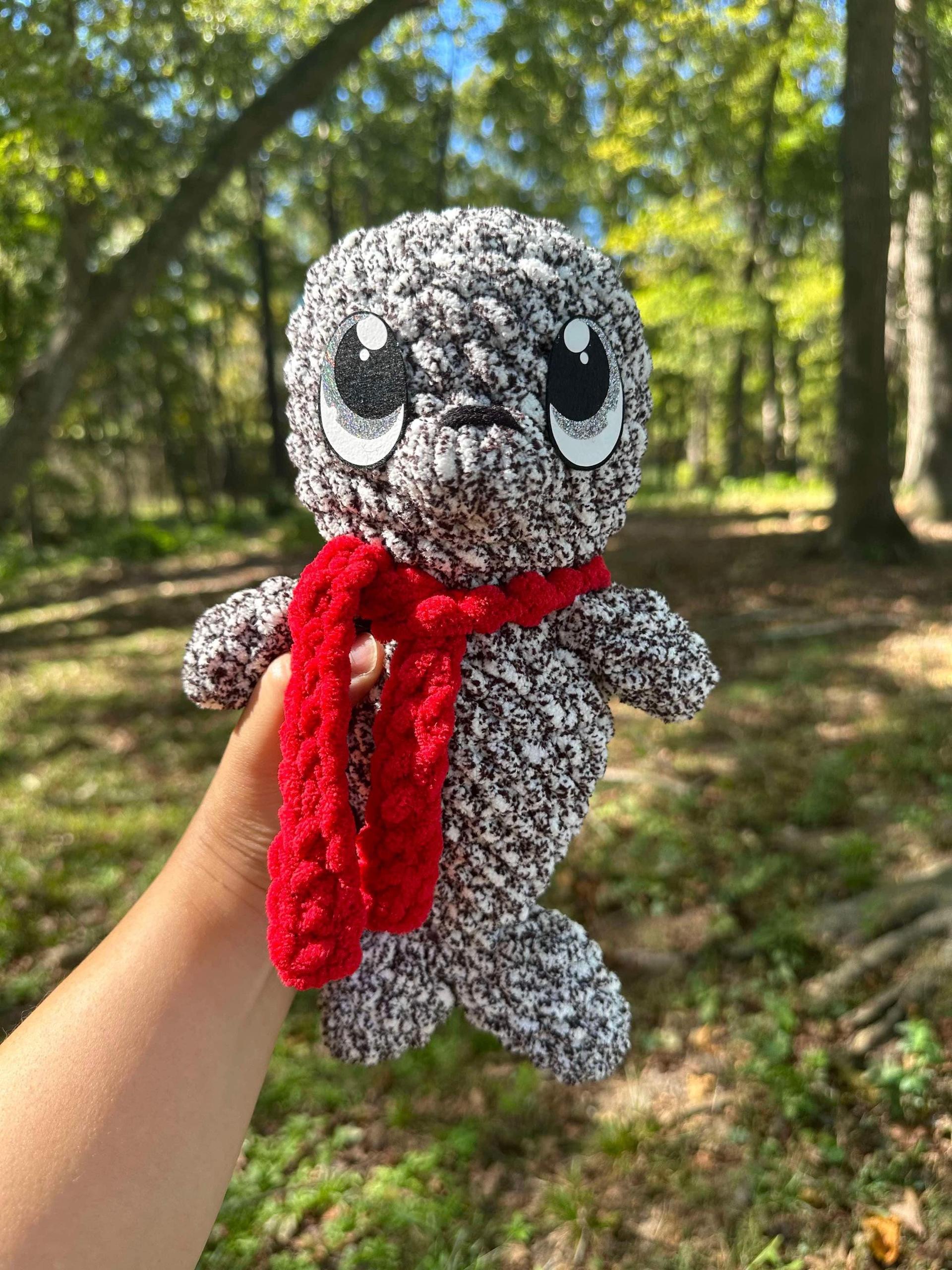 Crochet seal pattern- seal amigurumi pattern, Christmas pattern, crochet, crochet pattern, Christmas crochet patterns, amigurumi thumbnail 3