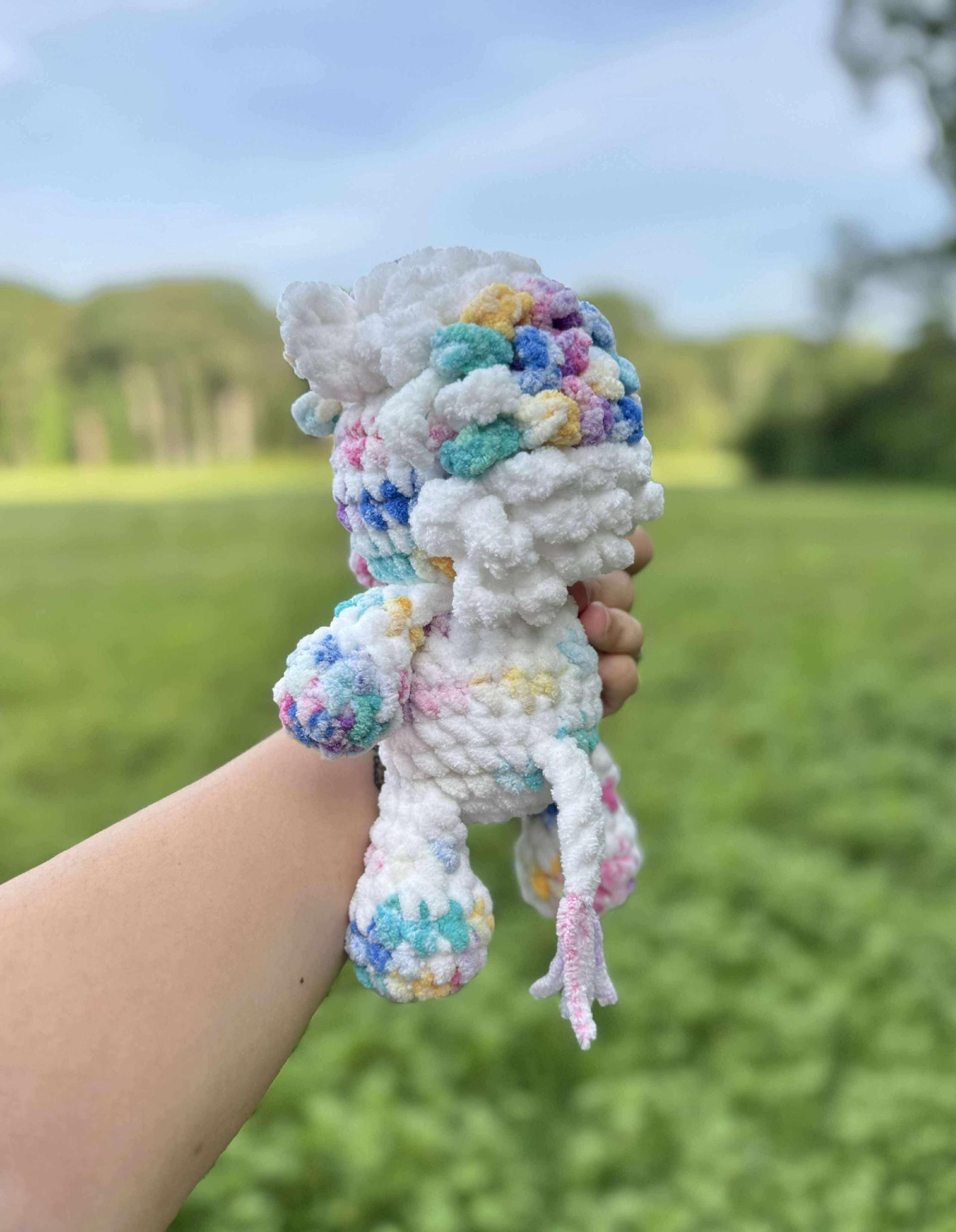 zoe the zebra | amigurumi zebra pattern, low sew, crochet pattern, crochet zebra, safari, crochet safari pattern, pattern, pdf thumbnail 4