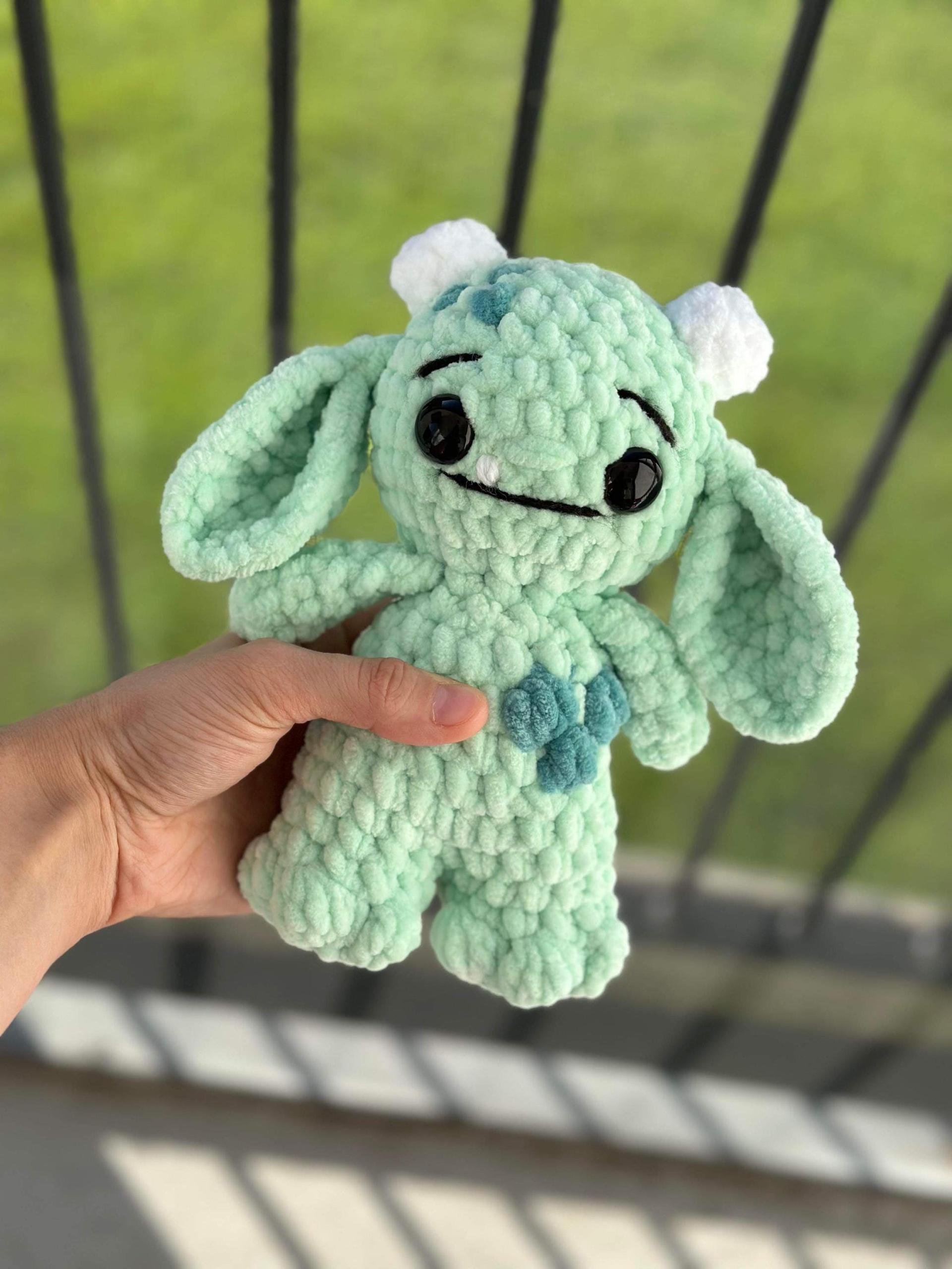 Crochet goblin pattern- DIGITAL PDF Baby Goblin Crochet Pattern - Crochet Amigurumi, Cute, Crochet Patterns Amigurumi, Monster thumbnail 3