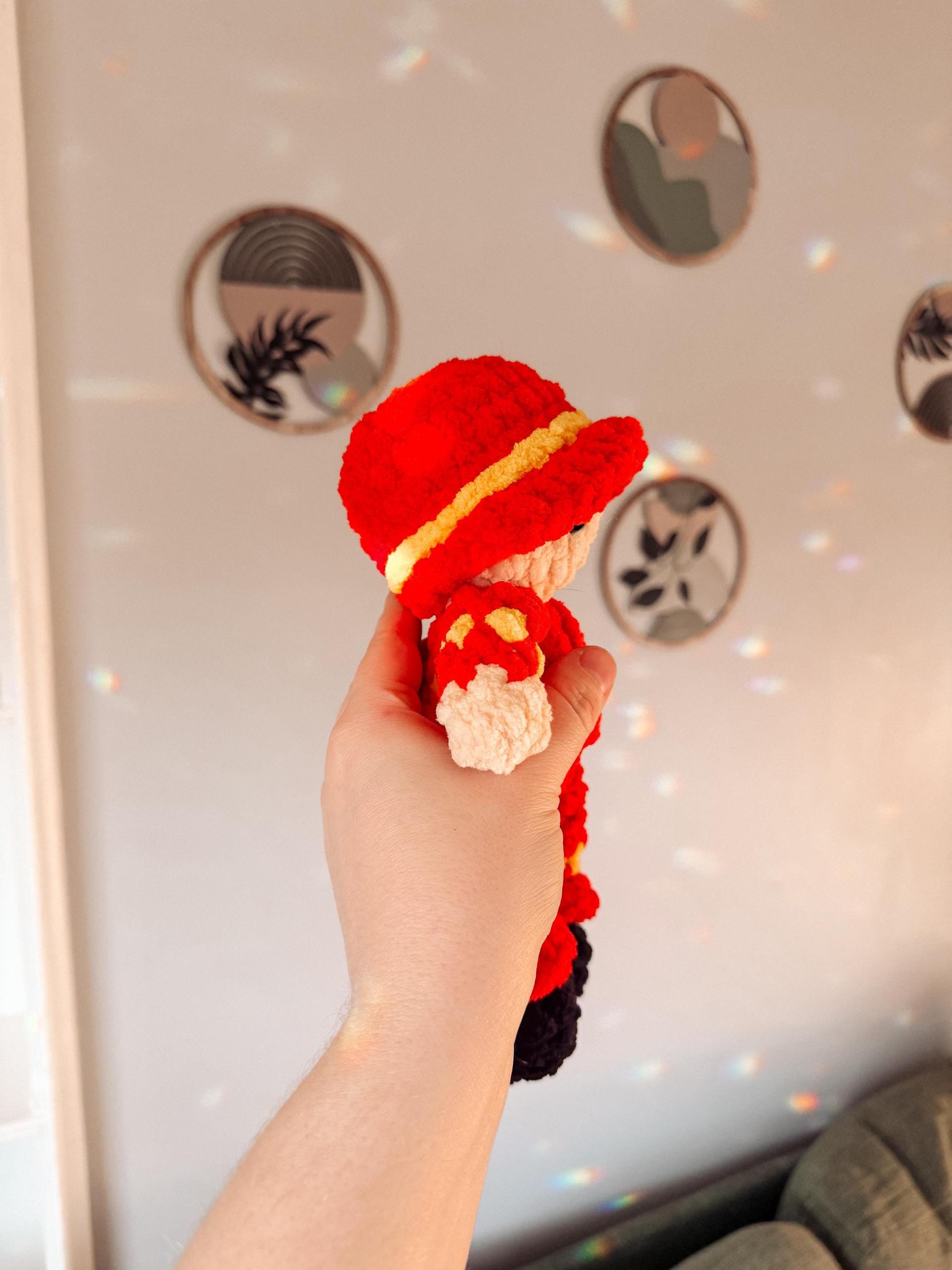 fireman | doll, fireman, amigurumi pattern, doll crochet, PDF pattern, low sew, plush yarn, crochet pattern, firefighter, rescue heroes thumbnail 2