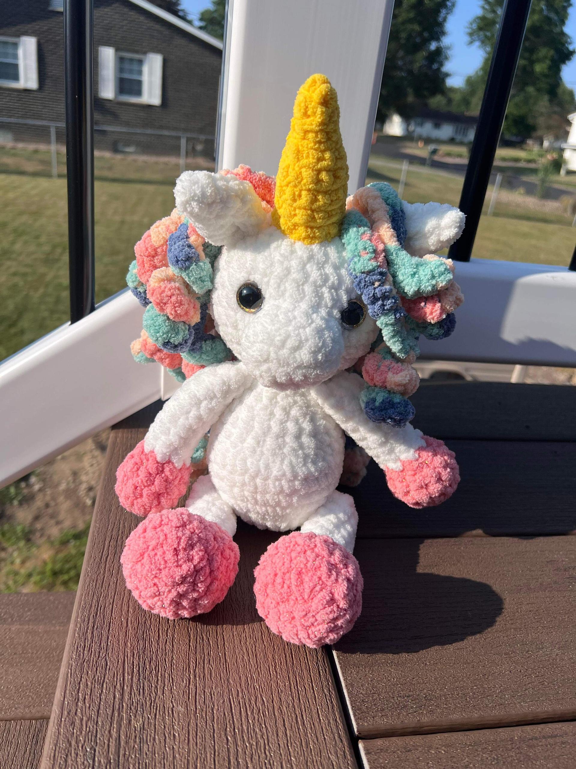 Unity unicorn- amigurumi unicorn pattern thumbnail 9