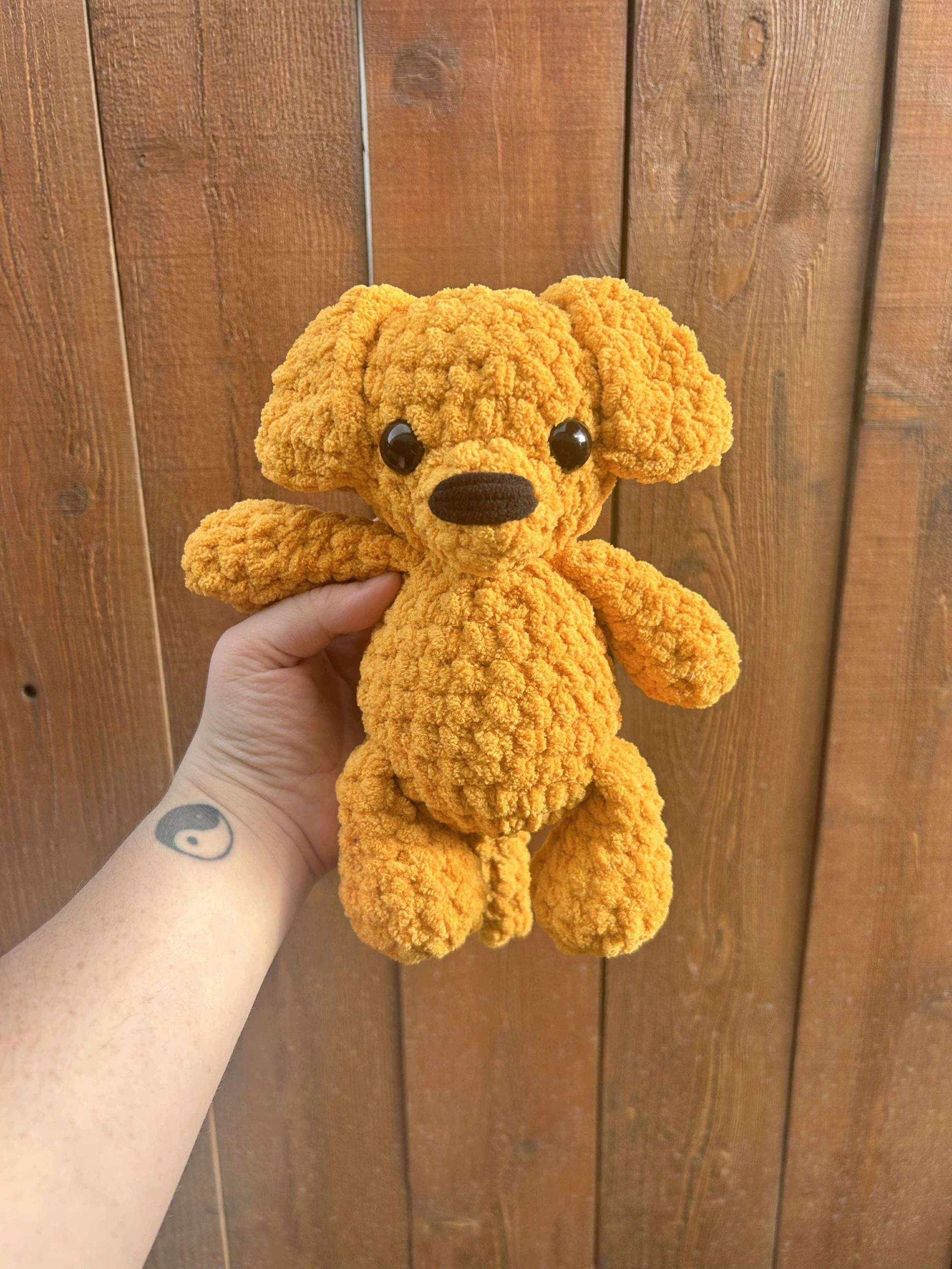 patches the puppy | amigurumi dog pattern, low sew, crochet pattern, crochet dog pattern, crochet pet, crochet puppy pattern, pattern, pdf, thumbnail 2