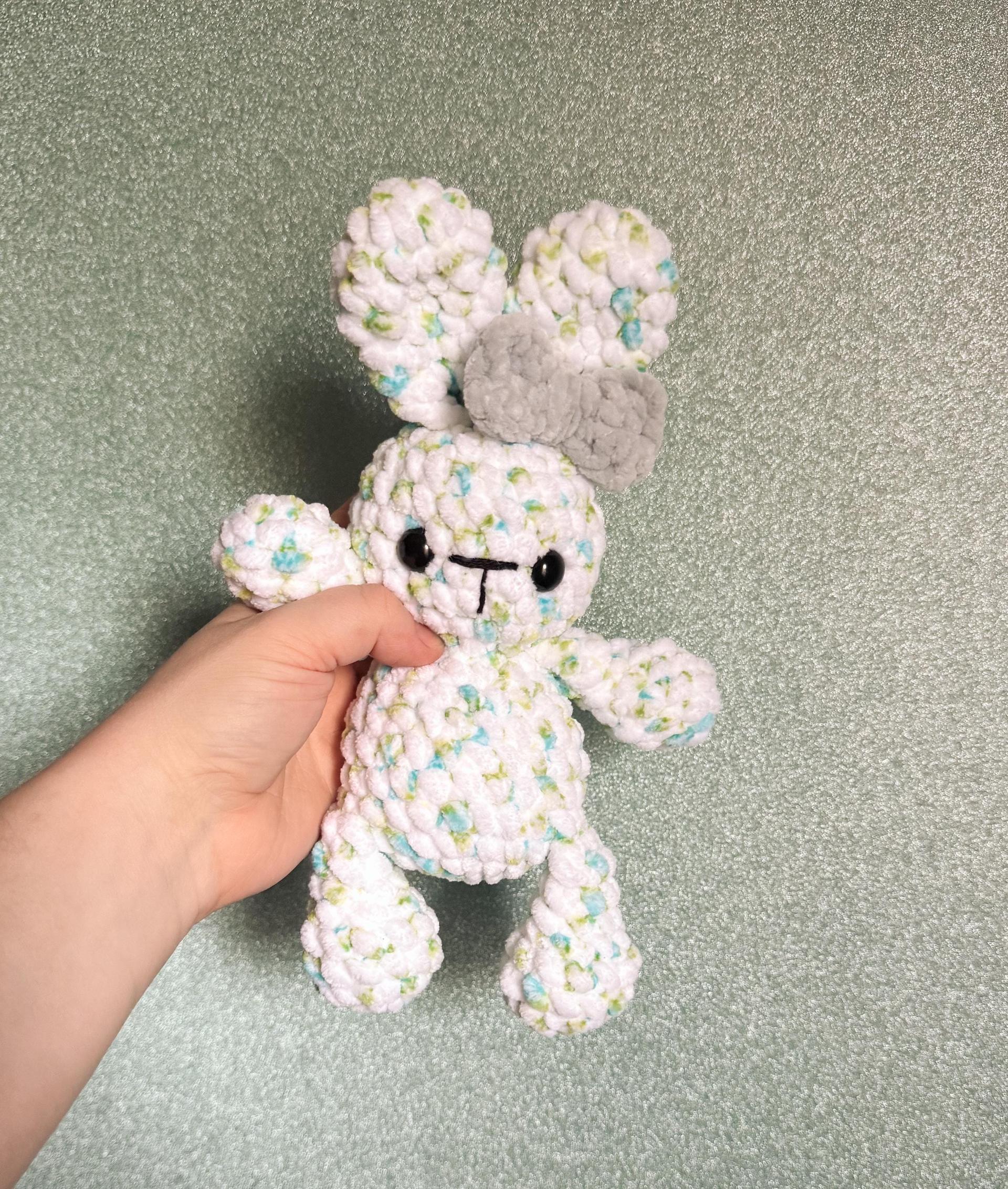 bun bun the bunny | crochet bunny pattern, amigurumi bunny, amigurumi, pattern, low sew, crochet rabbit, crochet spring thumbnail 6