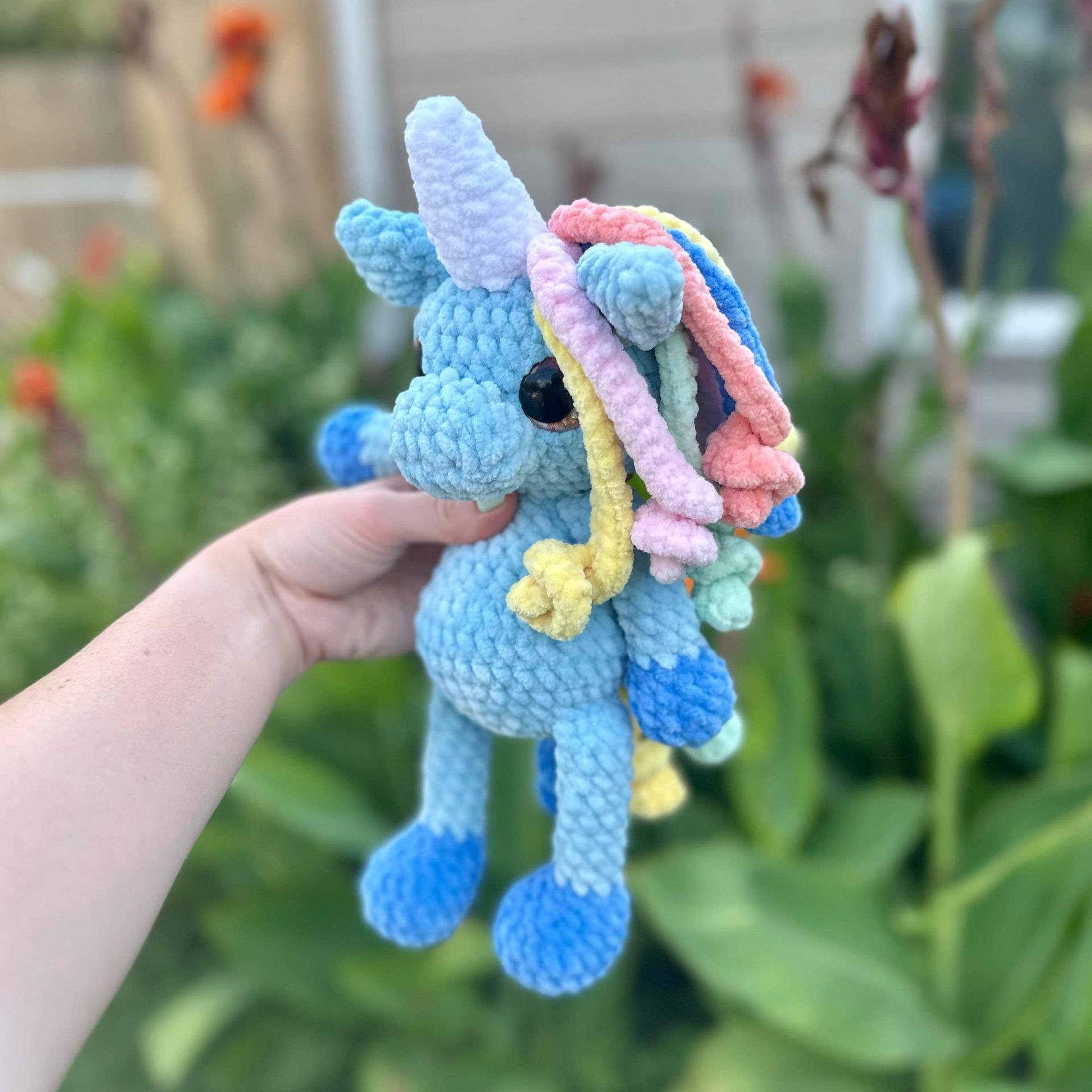 Unity unicorn- amigurumi unicorn pattern thumbnail 2
