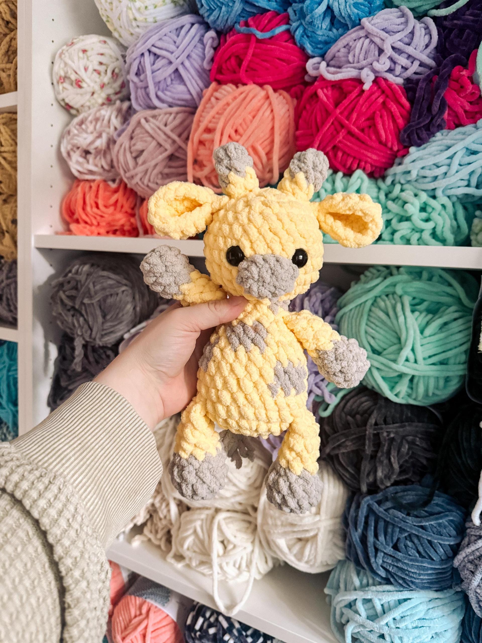 tallie the giraffe | amigurumi giraffe pattern, low sew, crochet pattern,  crochet giraffe, safari, crochet safari patte