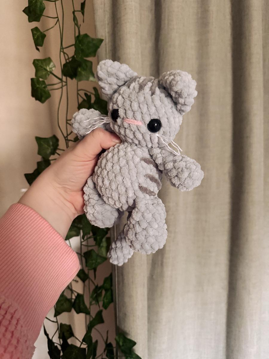 koda the kitty | amigurumi cat pattern, low sew, crochet pattern, crochet cat, crochet pet, crochet pets pattern, pattern, pdf